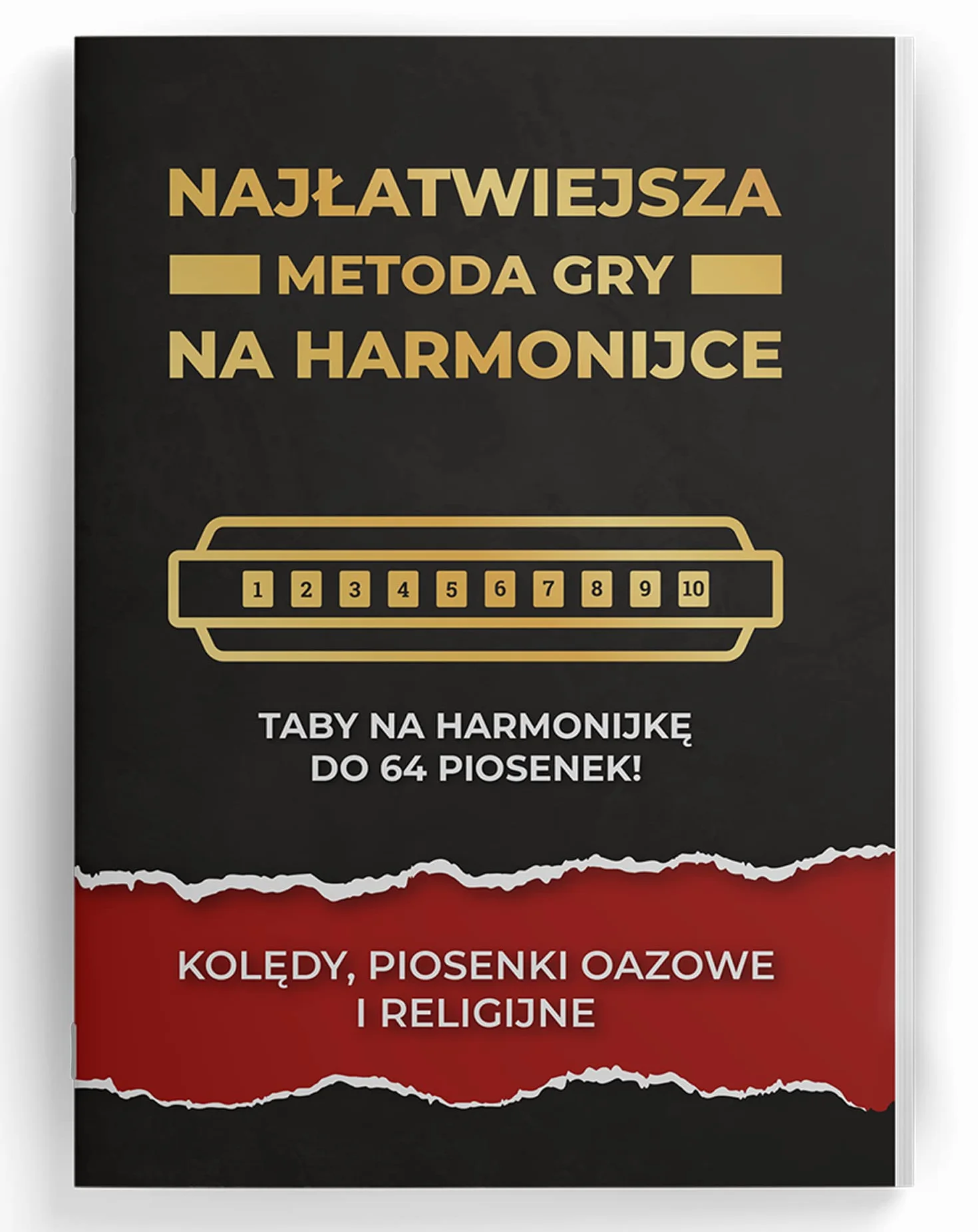 Książka Taby na harmonijkę kolędy i religijne