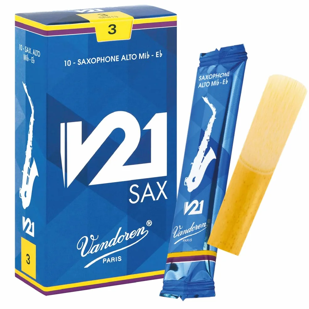 Vandoren stroik do saksofonu altowego V21 wytrzymałość 3