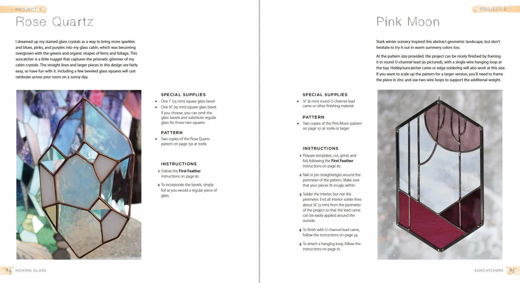Kicking Glass: A Creative Guide to Stained Glass Craft