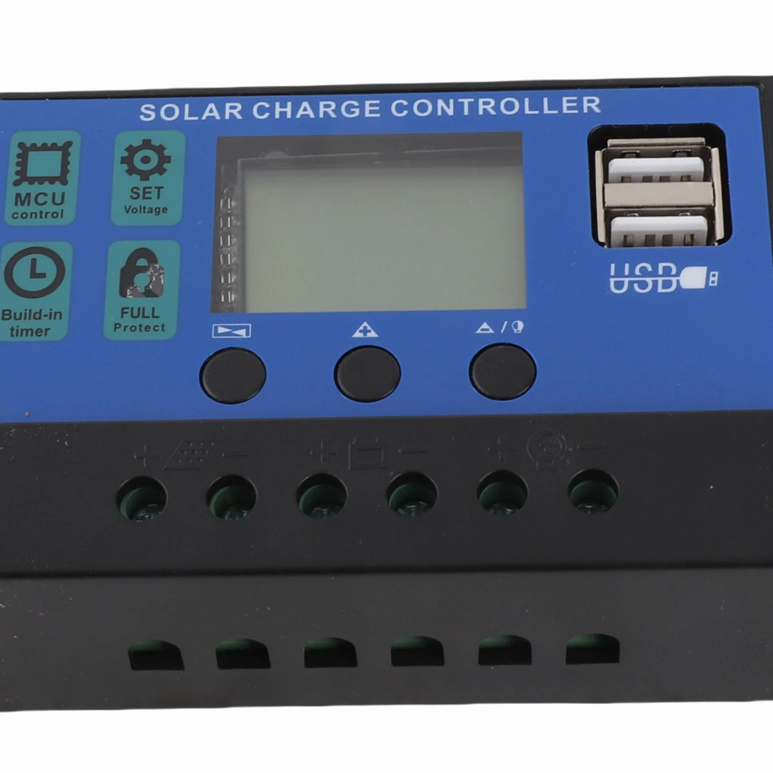 Regulator ładowania słonecznego 60A 50A 40A 30A 20A 10A 12V 24V Automatyczny inteligentny