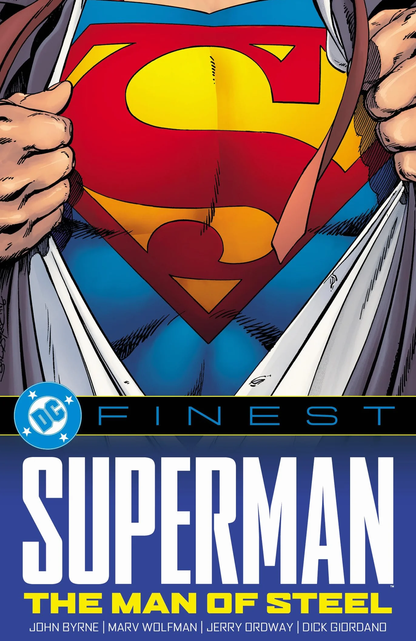 DC Finest Superman The Man of Steel