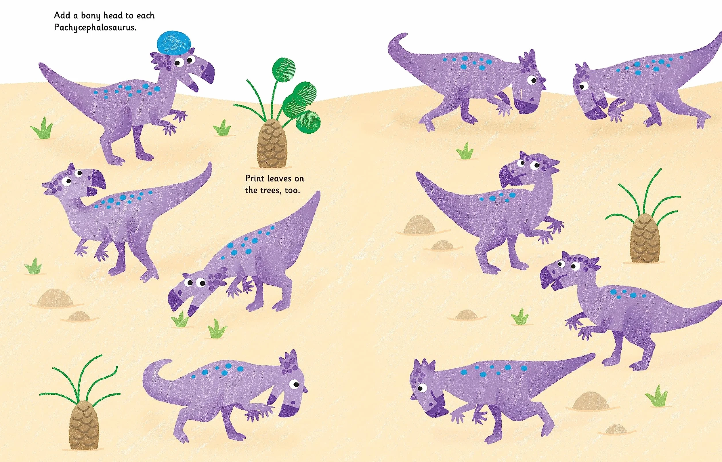 Fingerprint Activities Dinosaurs: 1