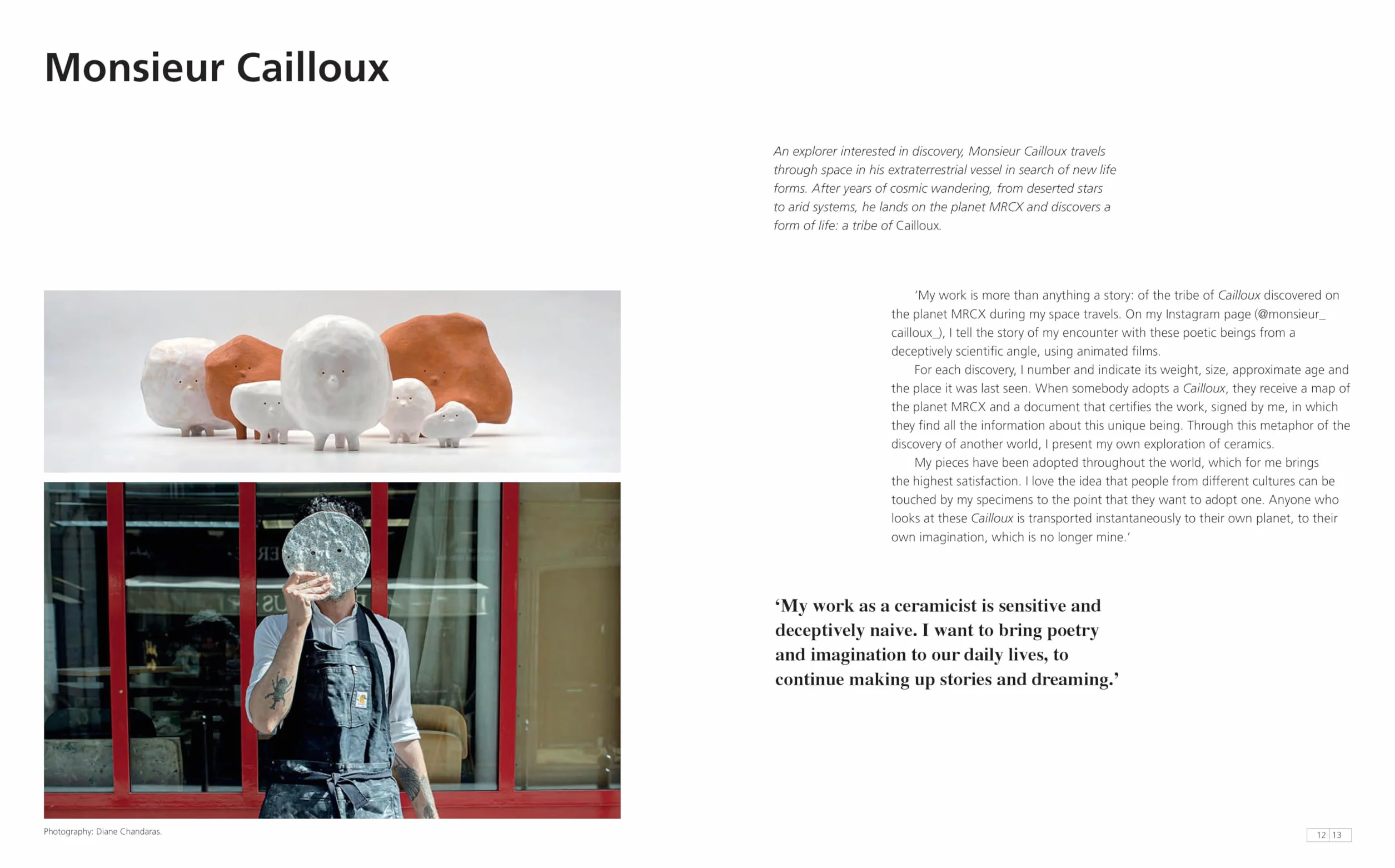 Ceramic Artists on Creative Processes /anglais: How Ideas Are Born