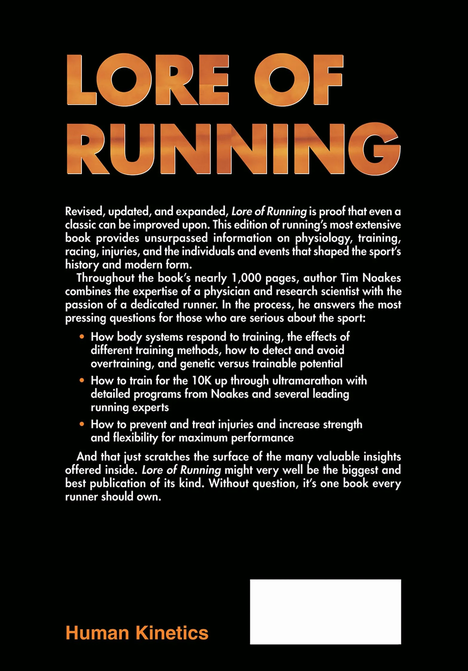 Lore of Running