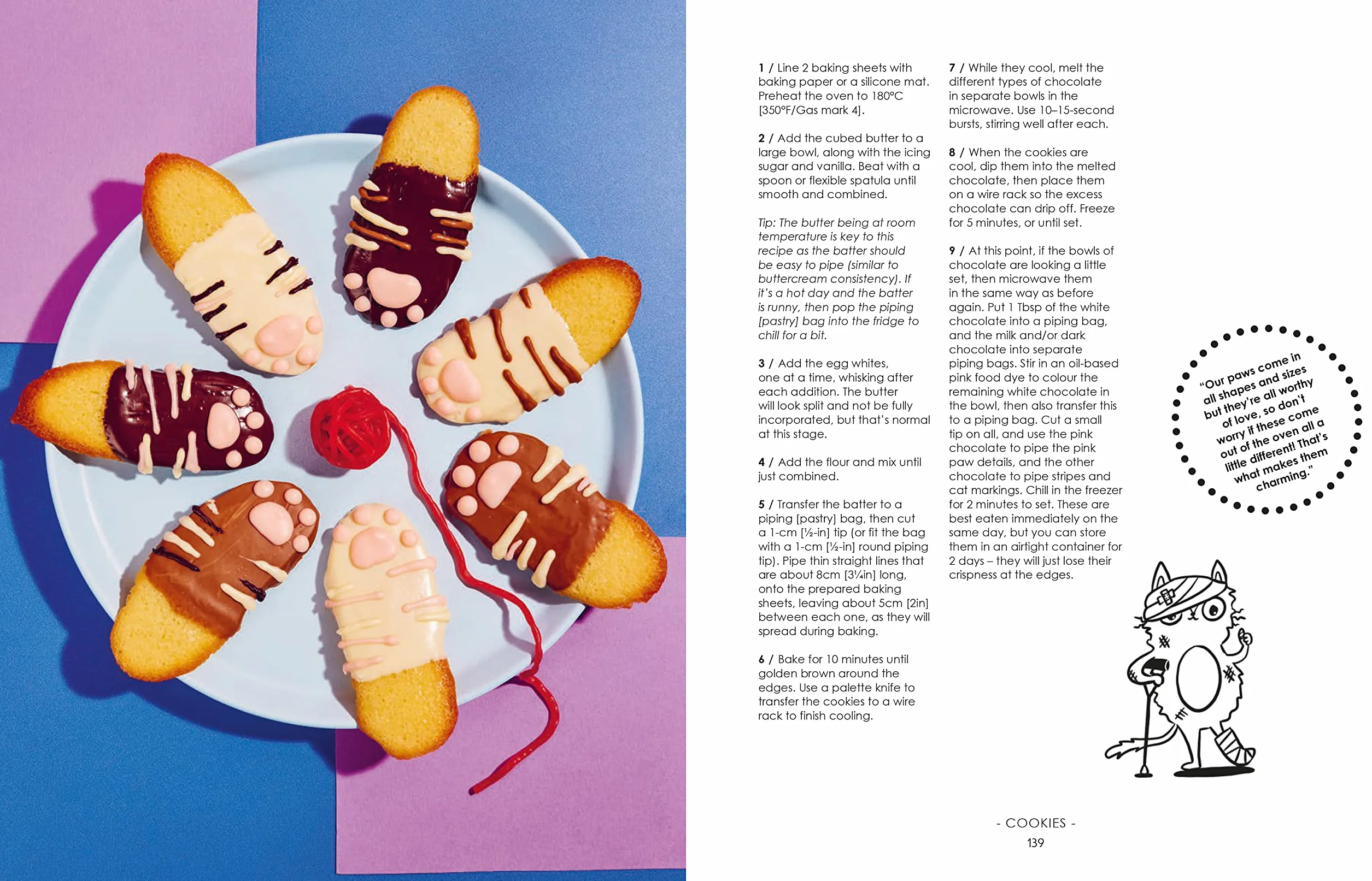 Bake Me a Cat: 50 Purrfect Recipes for Edible Kitty Cakes, Cookies and More!