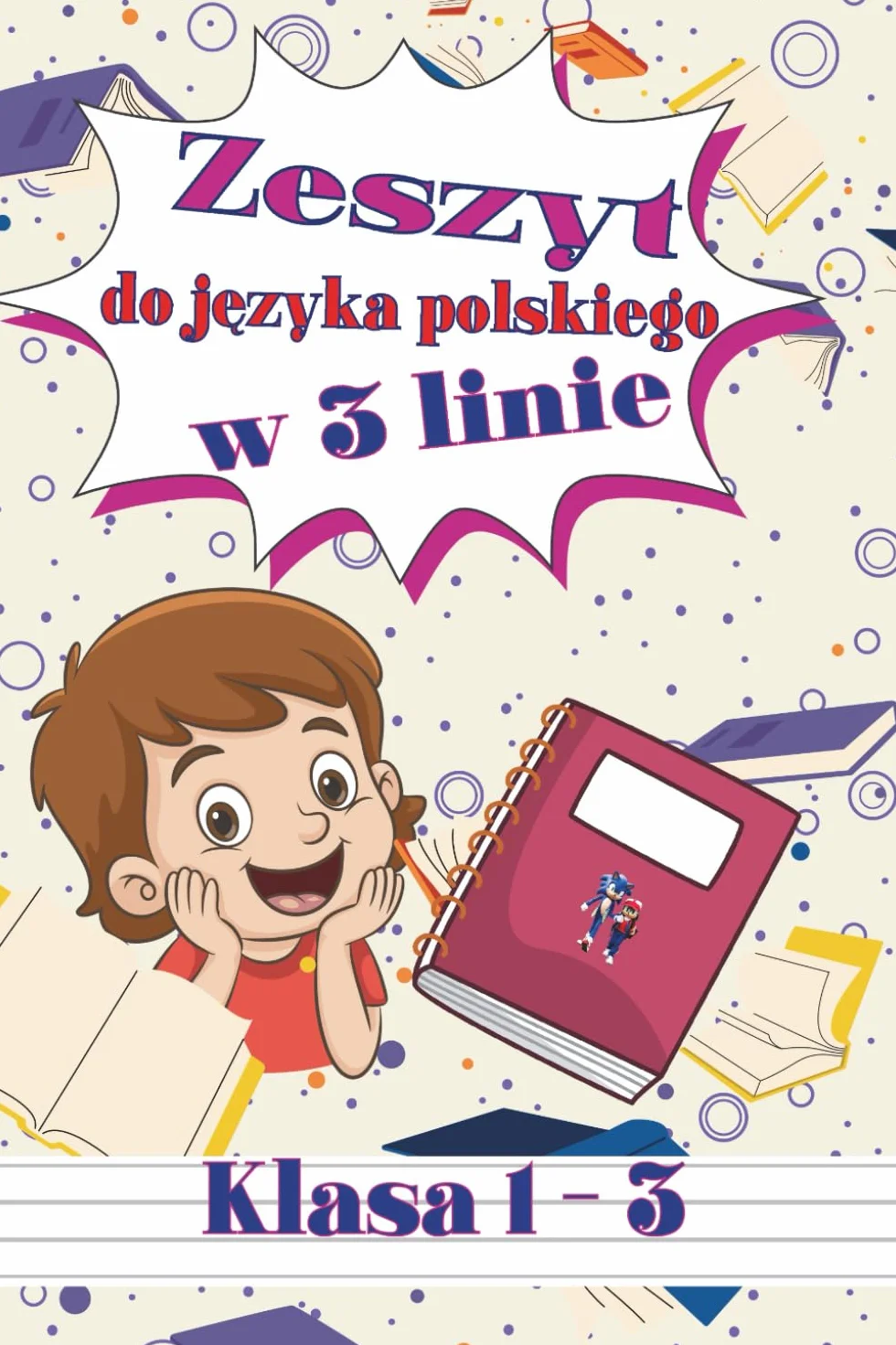 Zeszyt do języka polskiego w 3 linie - Klasa 1 - 3