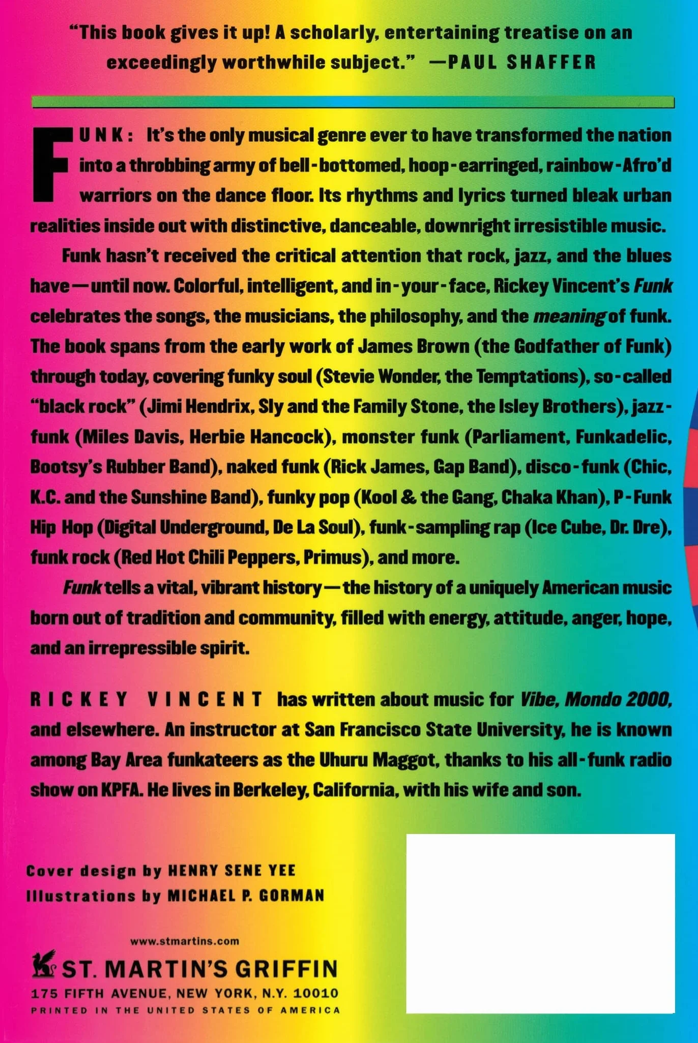 Funk: The Music, the People, and the Rhythm of the One
