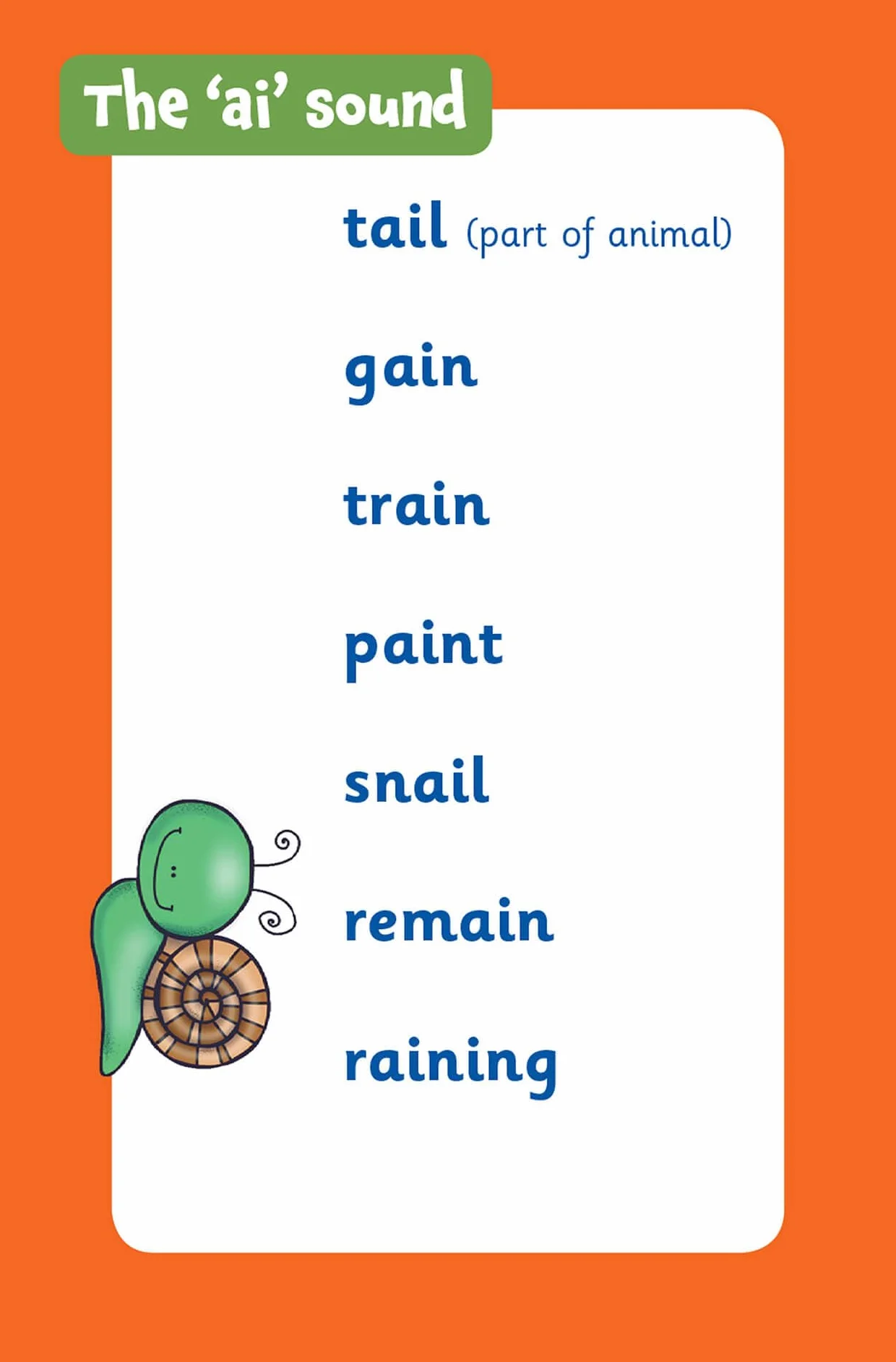 Spelling Flashcards for Ages 5-7