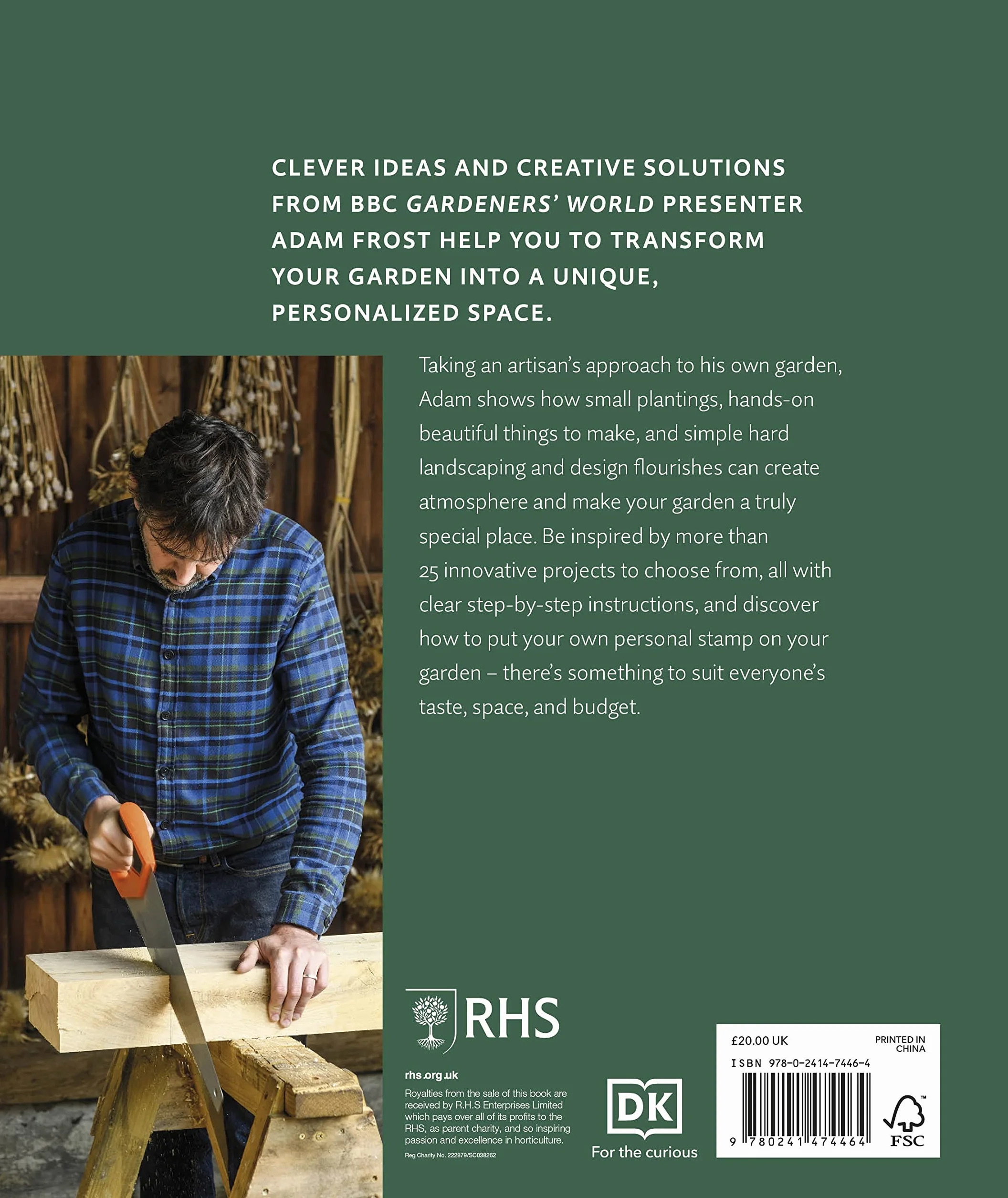 RHS The Creative Gardener: Inspiration and Advice to Create the Space You Want
