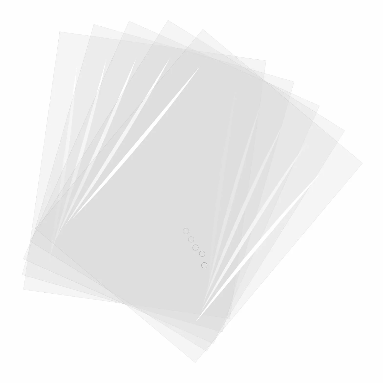 QUARKZMAN 100 sztuk worków termokurczliwych 30 x 30 cm POF przezroczyste do koszy prezentowych opakowań