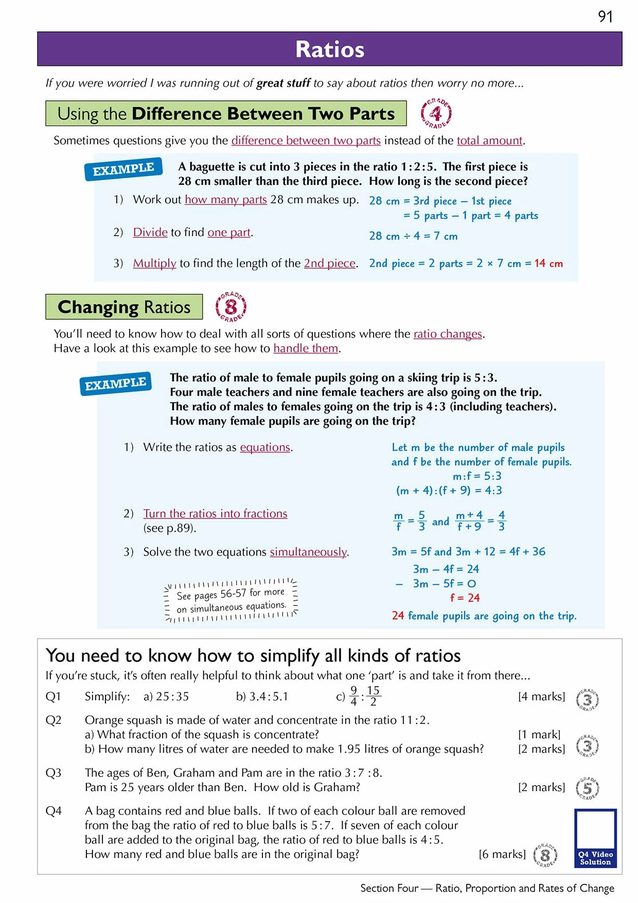 GCSE Maths AQA Complete Revision & Practice: Higher inc Online Ed, Videos & Quizzes