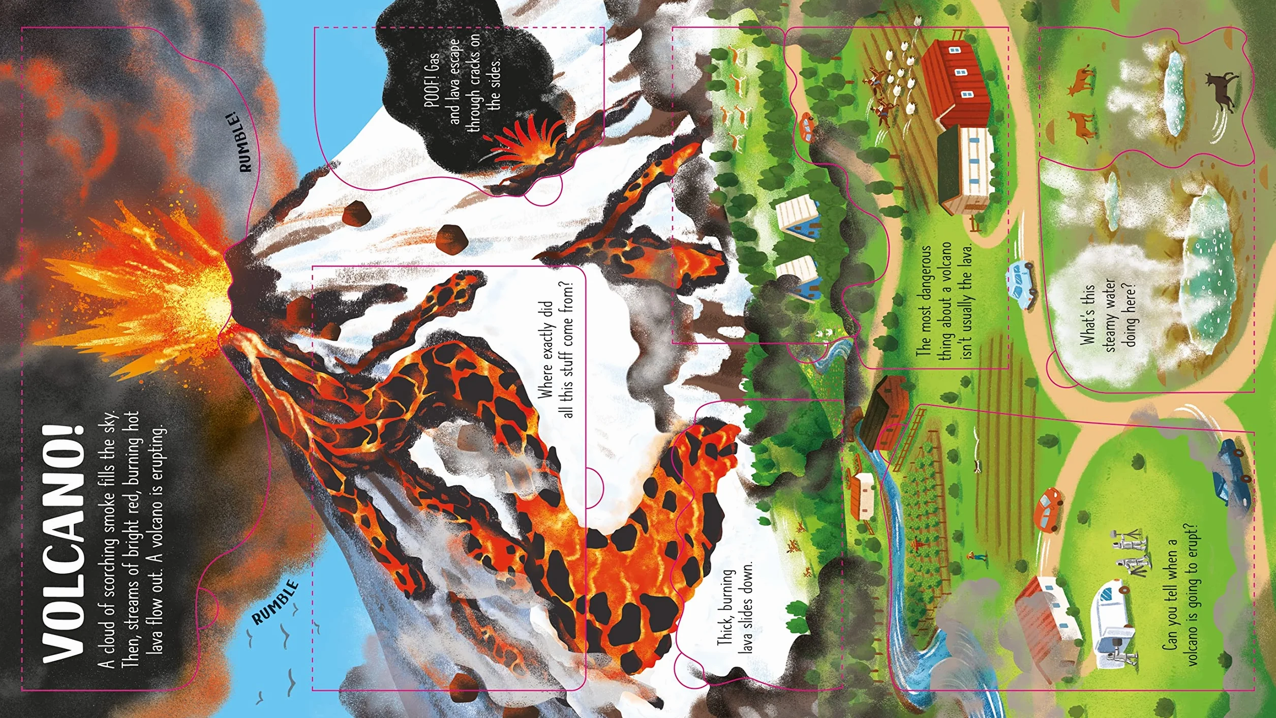 Look Inside Volcanoes and Earthquakes