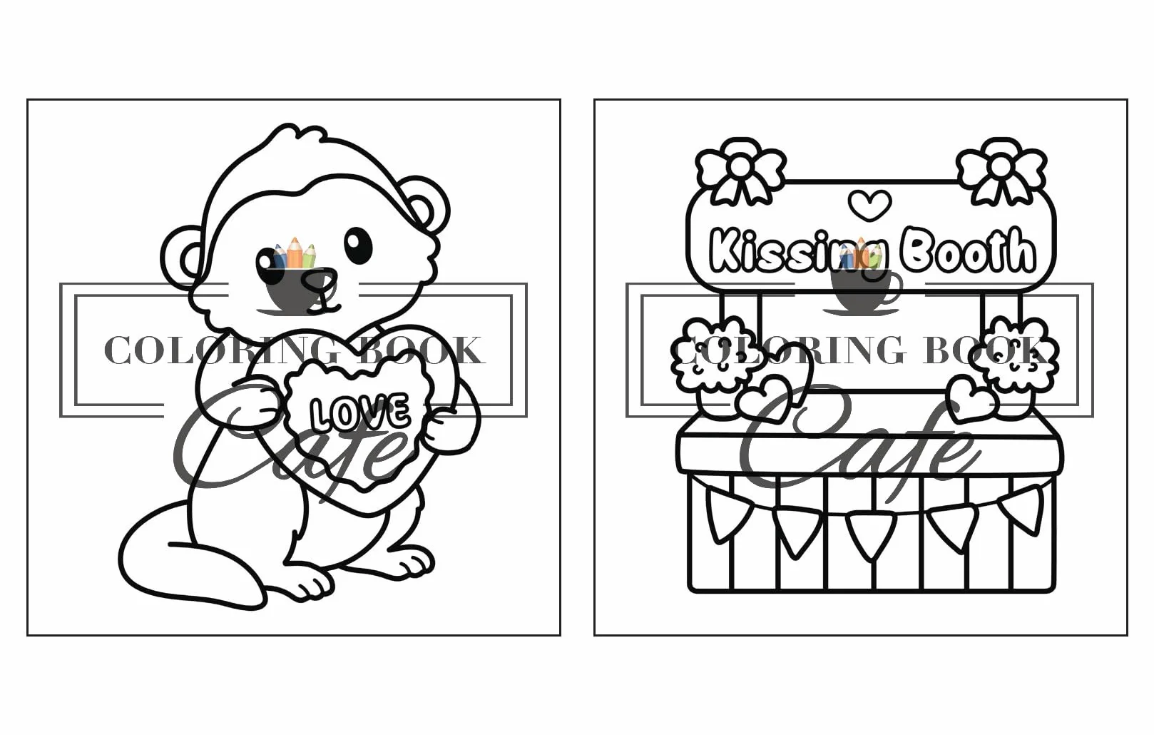 Cozy Love: Cute and Cozy Coloring Book for Adults & Teens with Easy and Bold Hygge-Inspired Designs