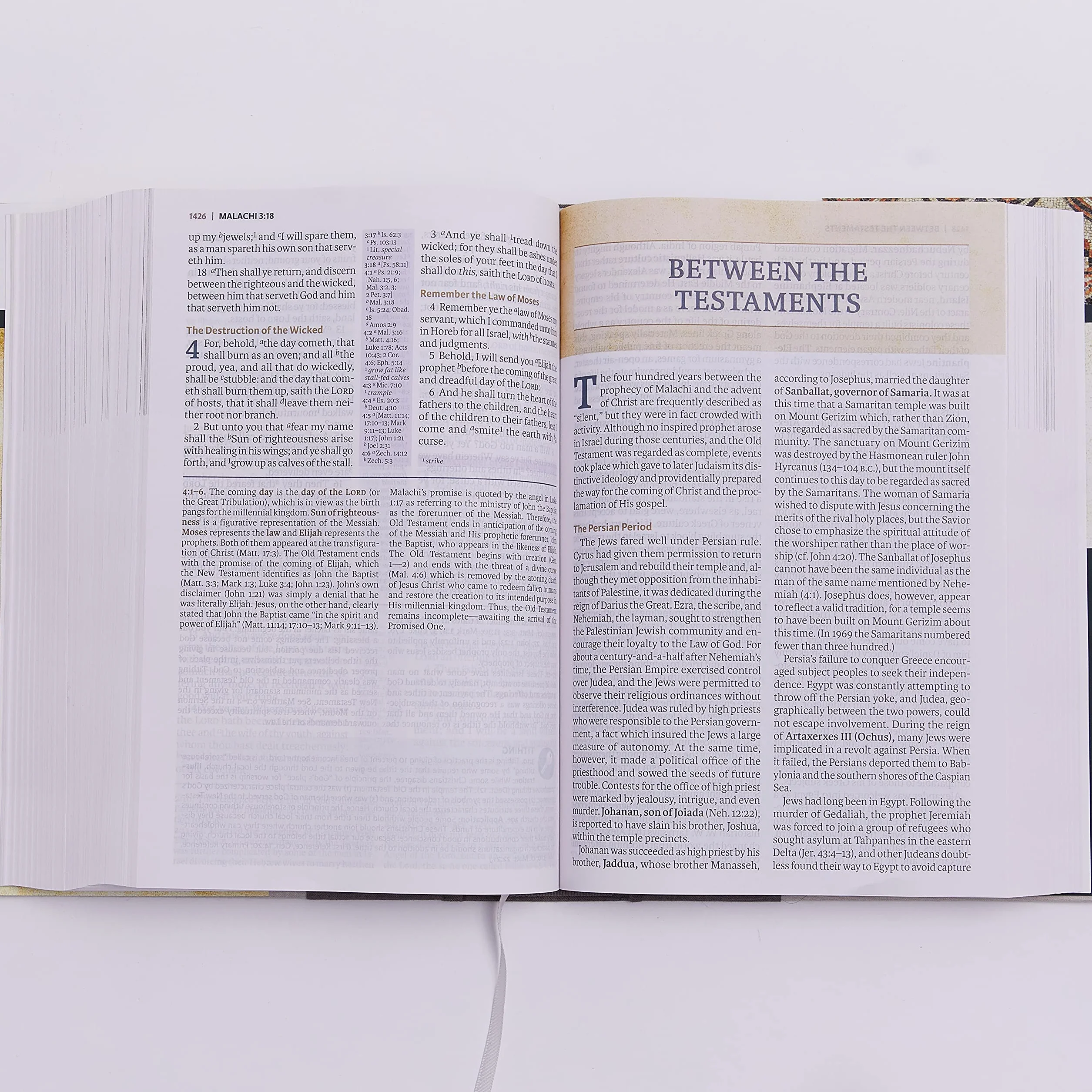 The King James Study Bible Imitation Leather Brown Full-Color Edition