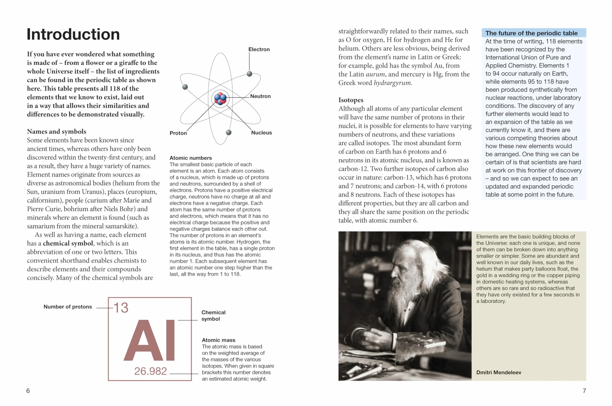 The Periodic Table Illustrated: Guide to 118 Chemical Elements