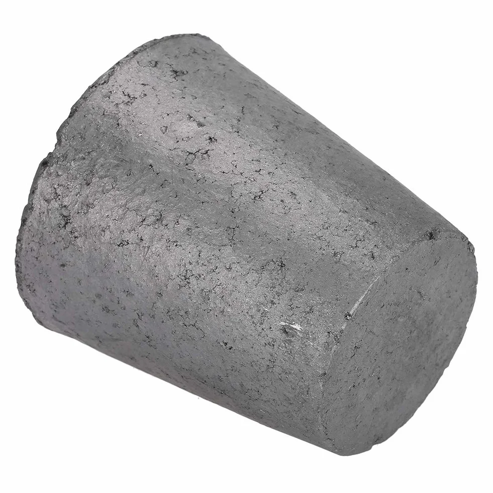 Gęben grafitowy, 4 kg, grafitowy, w kształcie filiżanki, grafitowy, węglik silikonowy, do produkcji metalu