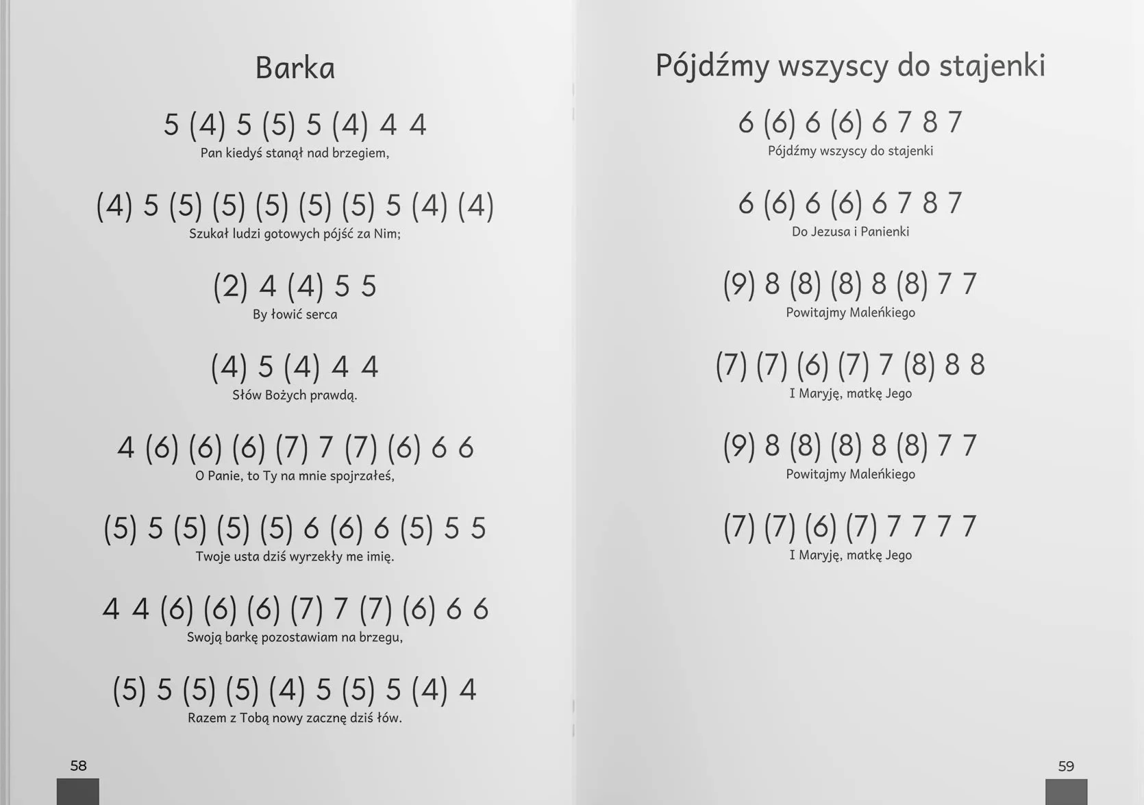 Książka Taby na harmonijkę kolędy i religijne