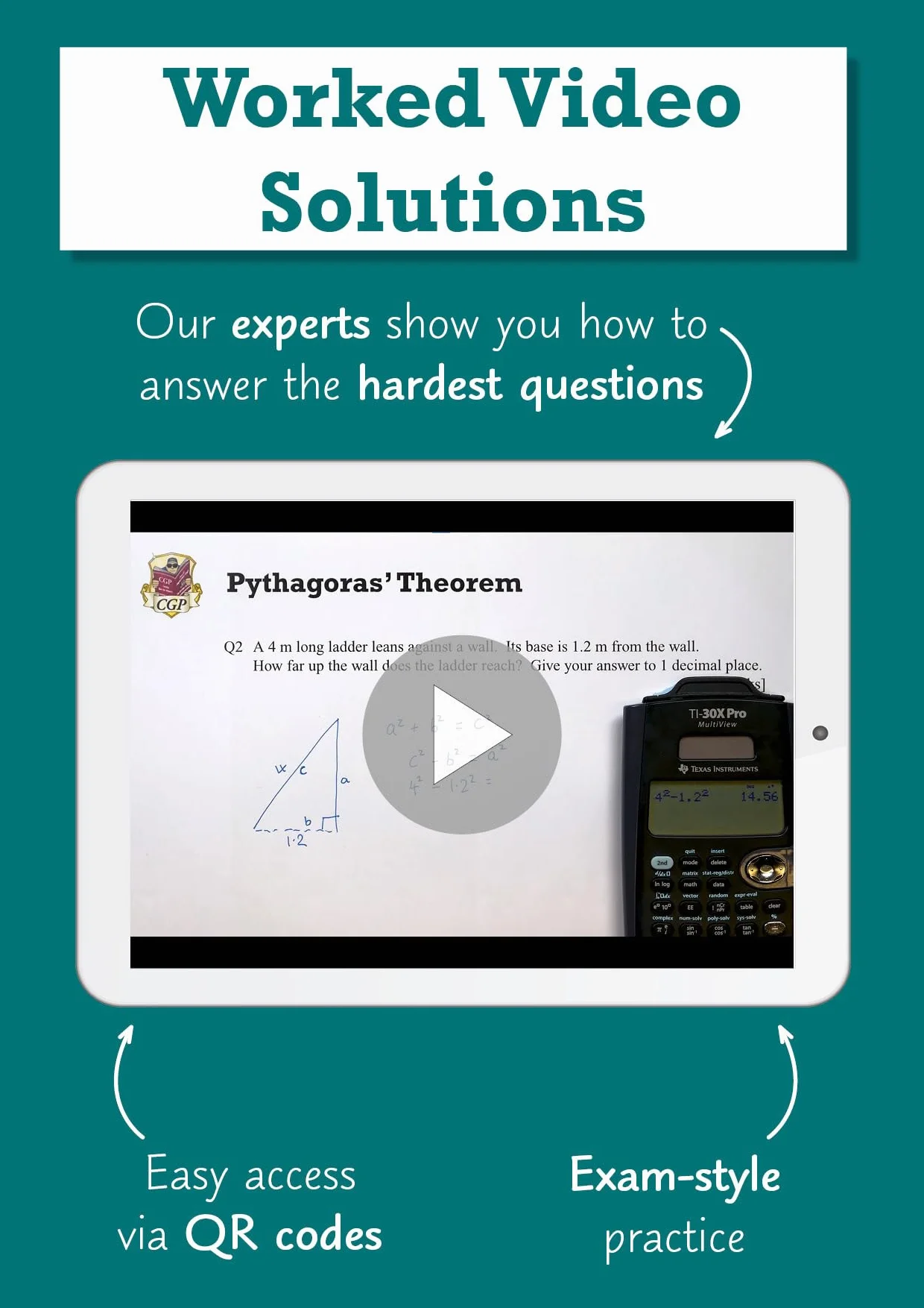 GCSE Maths AQA Complete Revision & Practice: Higher inc Online Ed, Videos & Quizzes