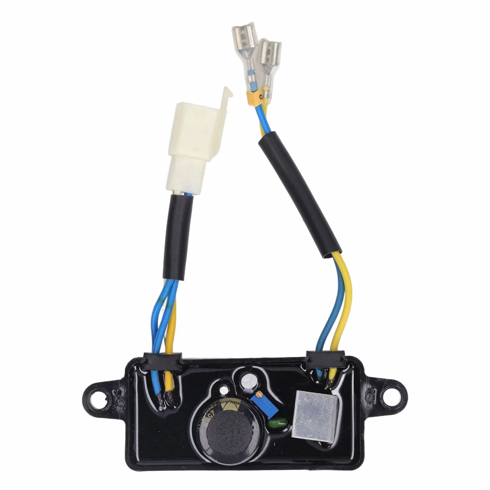 2.5KW Automatyczny Regulator Napięcia AVR Generator Regulator Napięcia Jednofazowy 6 Drut Benzynowy Regulator Napięcia dla Generatora 1-2,5KW 220μF