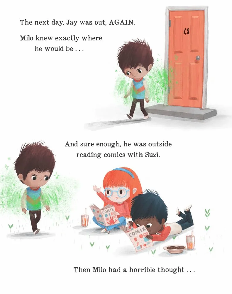 Milo's Monster: A Big Bright Feelings Book