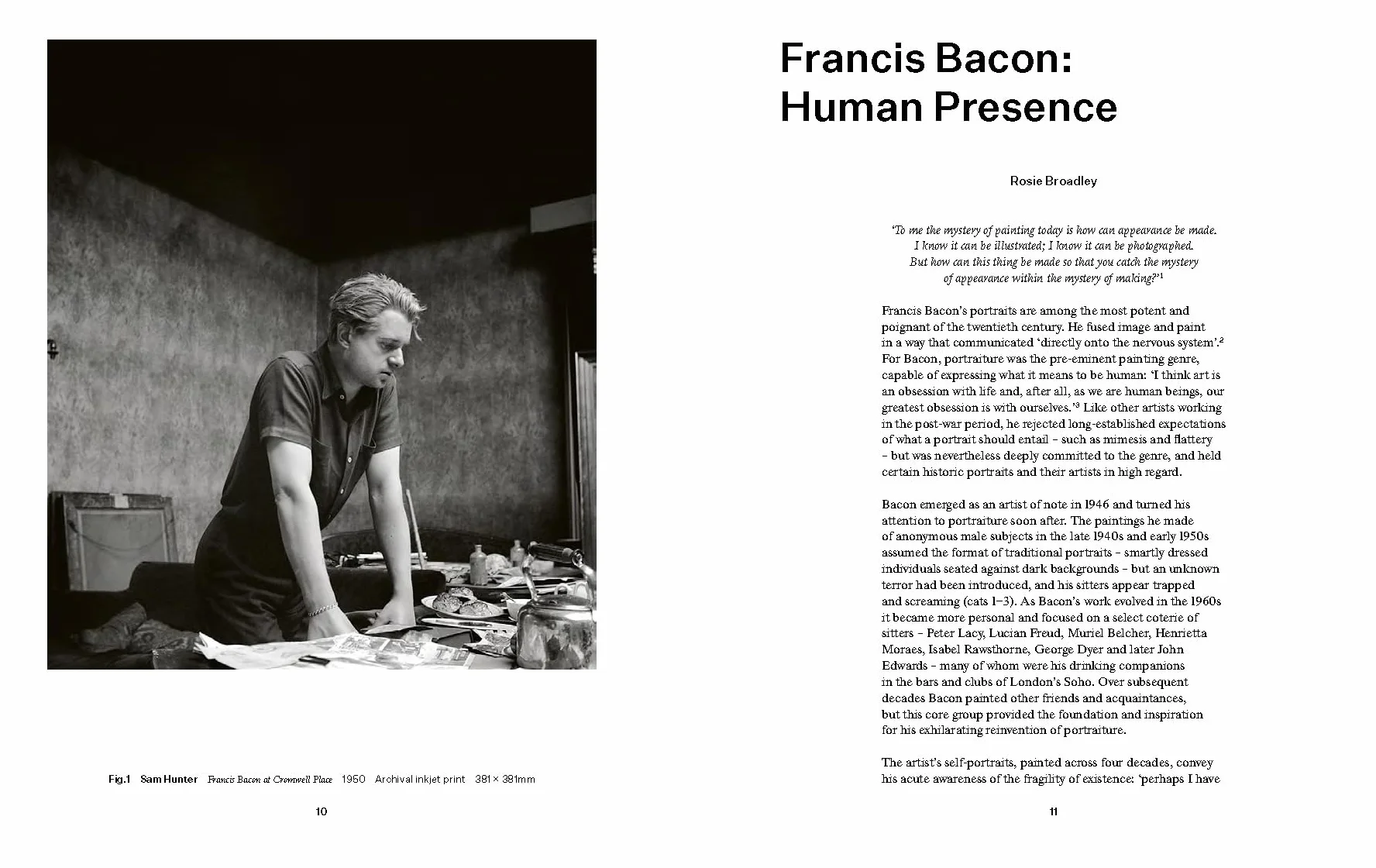 Francis Bacon: Human Presence