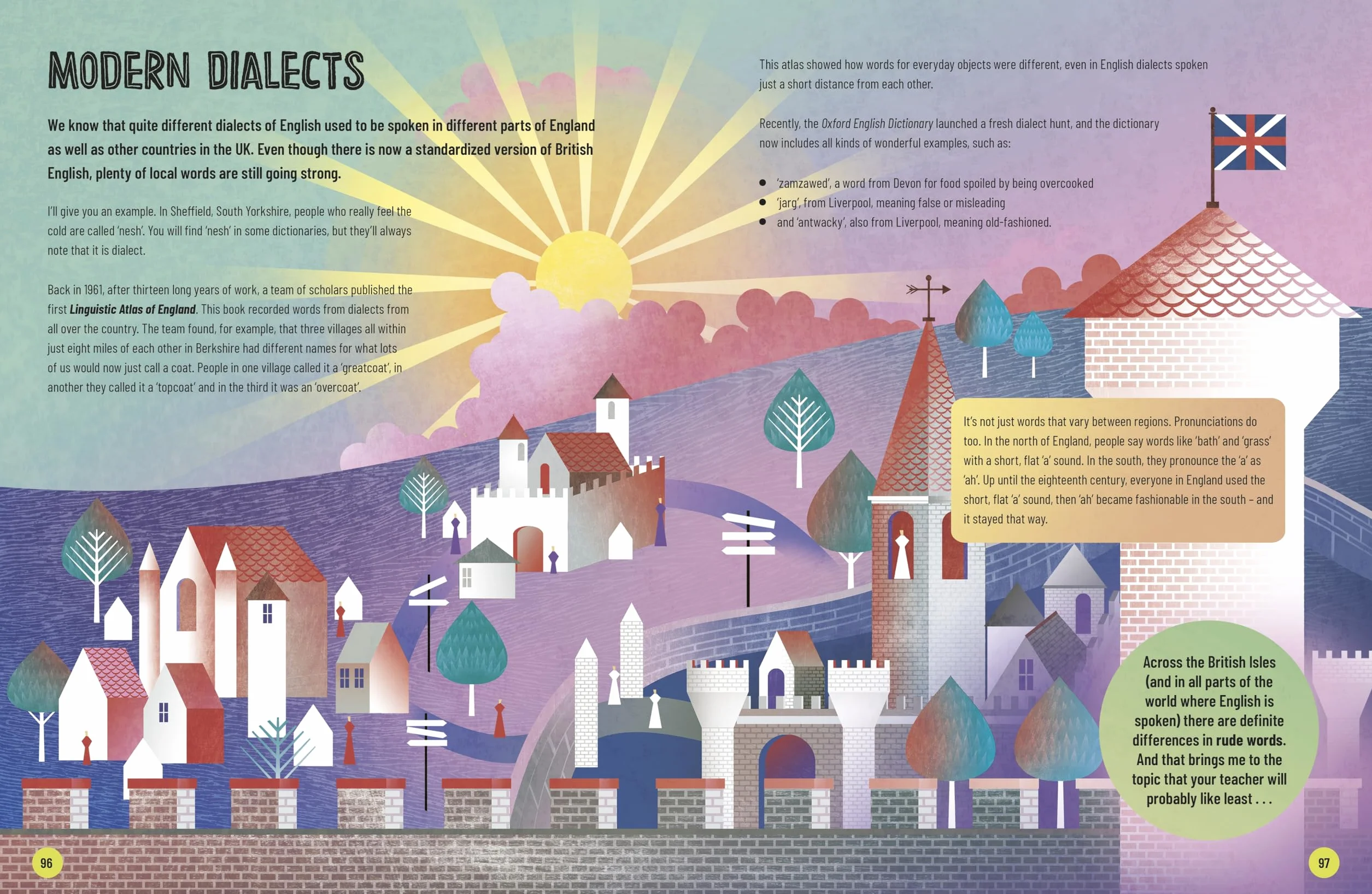 A Really Short History of Words: An Illustrated Edition about the English Language