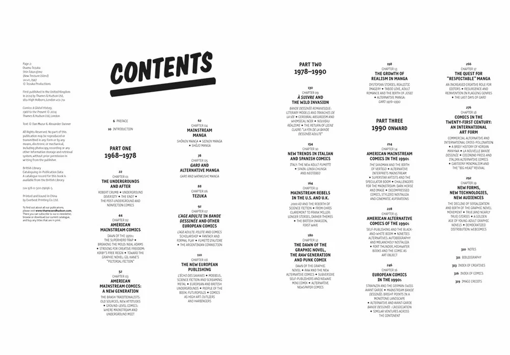 Comics A Global History, 1968 to the Present /anglais