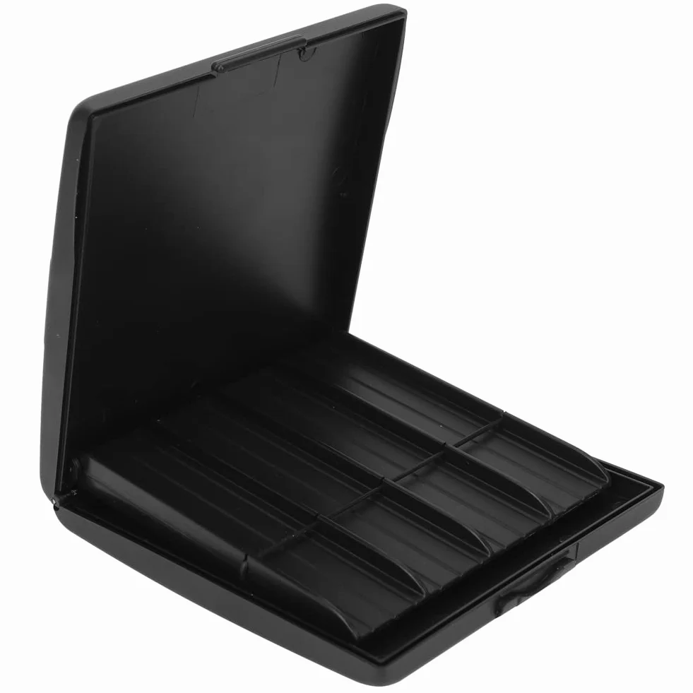 Etui na Stroik do Saksofonu ABS Wodoodporny Schowek na Stroik do Saksofonu Akcesoria do Instrumentów Muzycznych z Niezależnym Gniazdem Czarny
