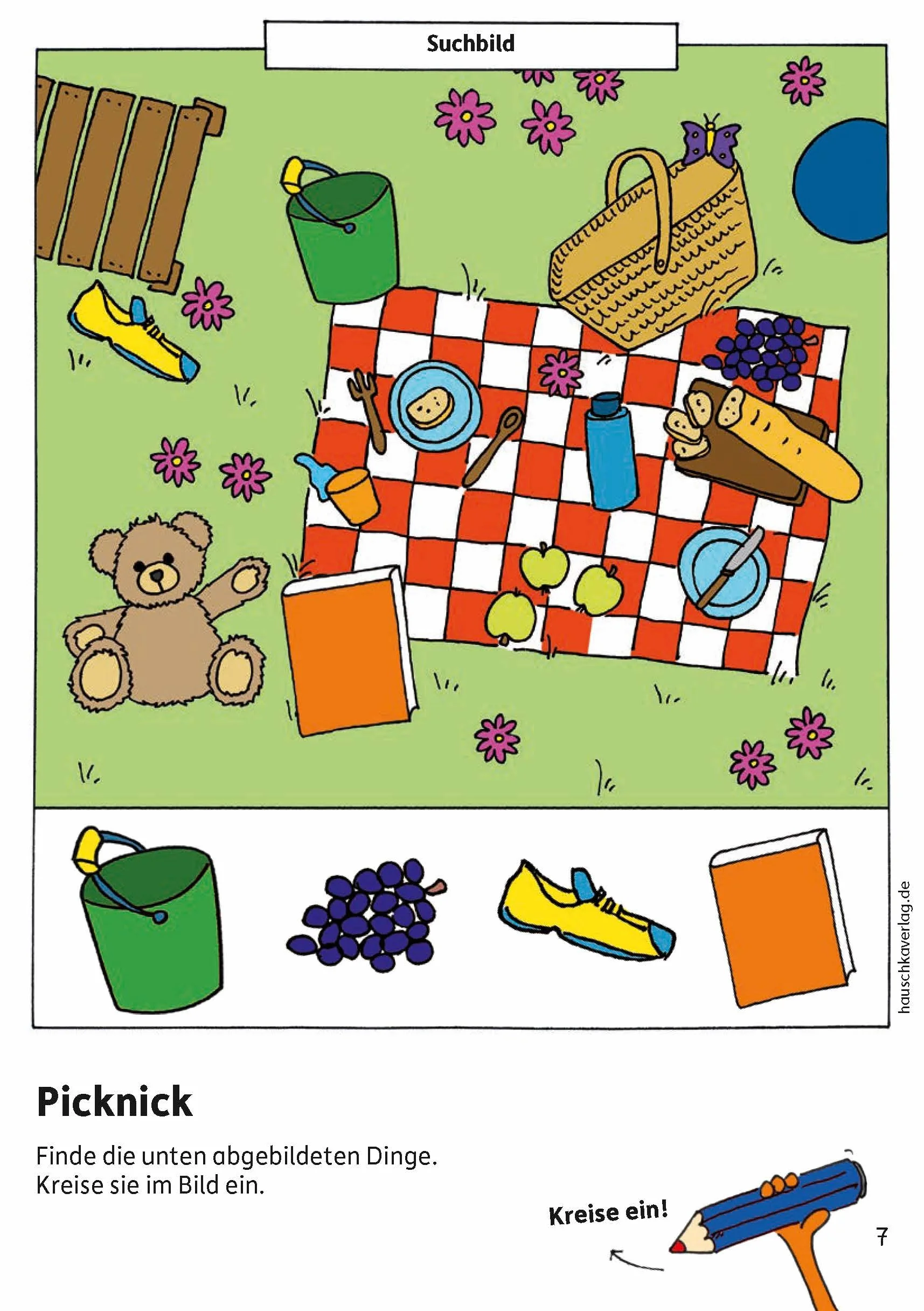 Kindergartenblock Meine ersten Rätsel und Denkspiele ab 3 Jahre Bunter Rätselblock