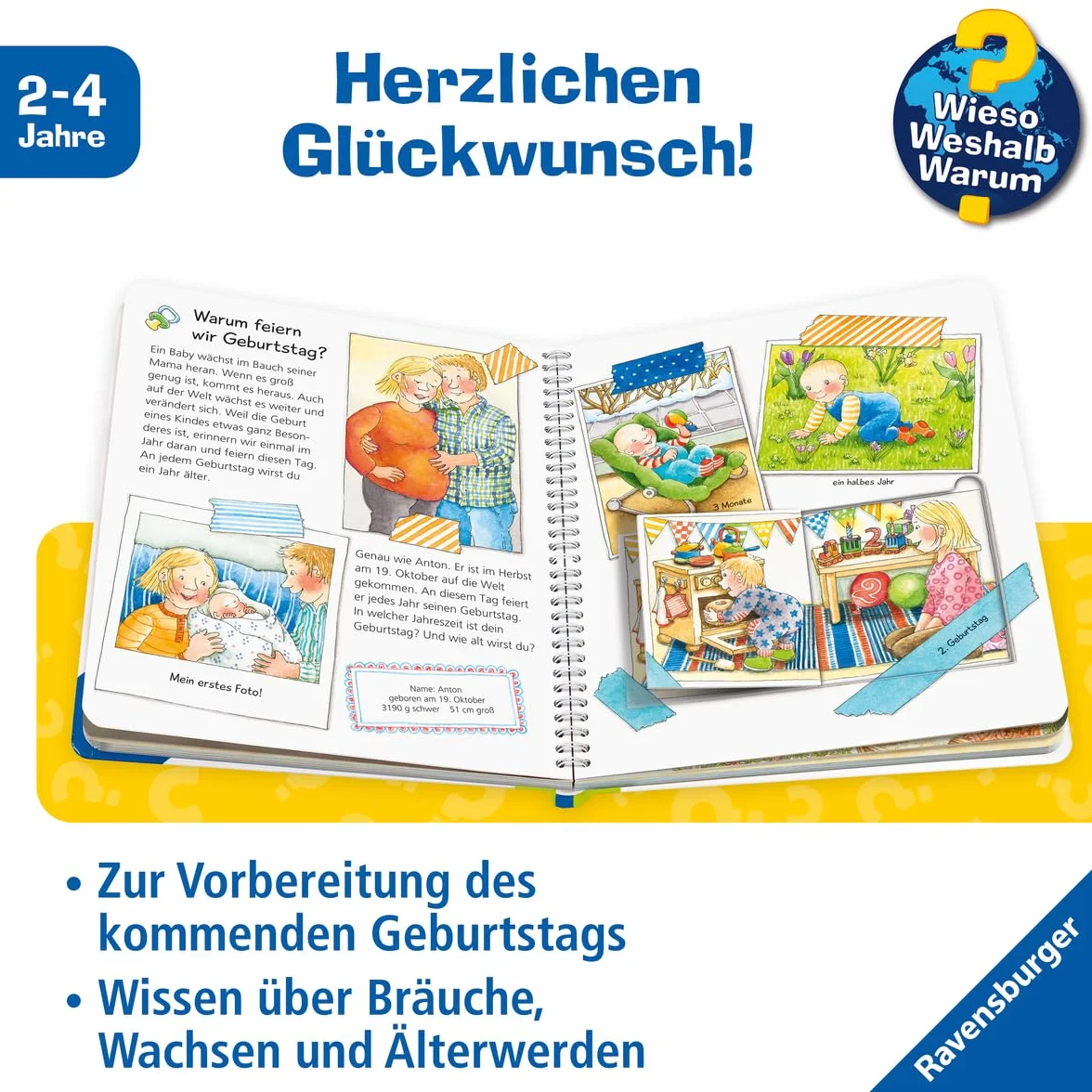 Wieso? Weshalb? Warum? junior, Band 27: Wir feiern Geburtstag