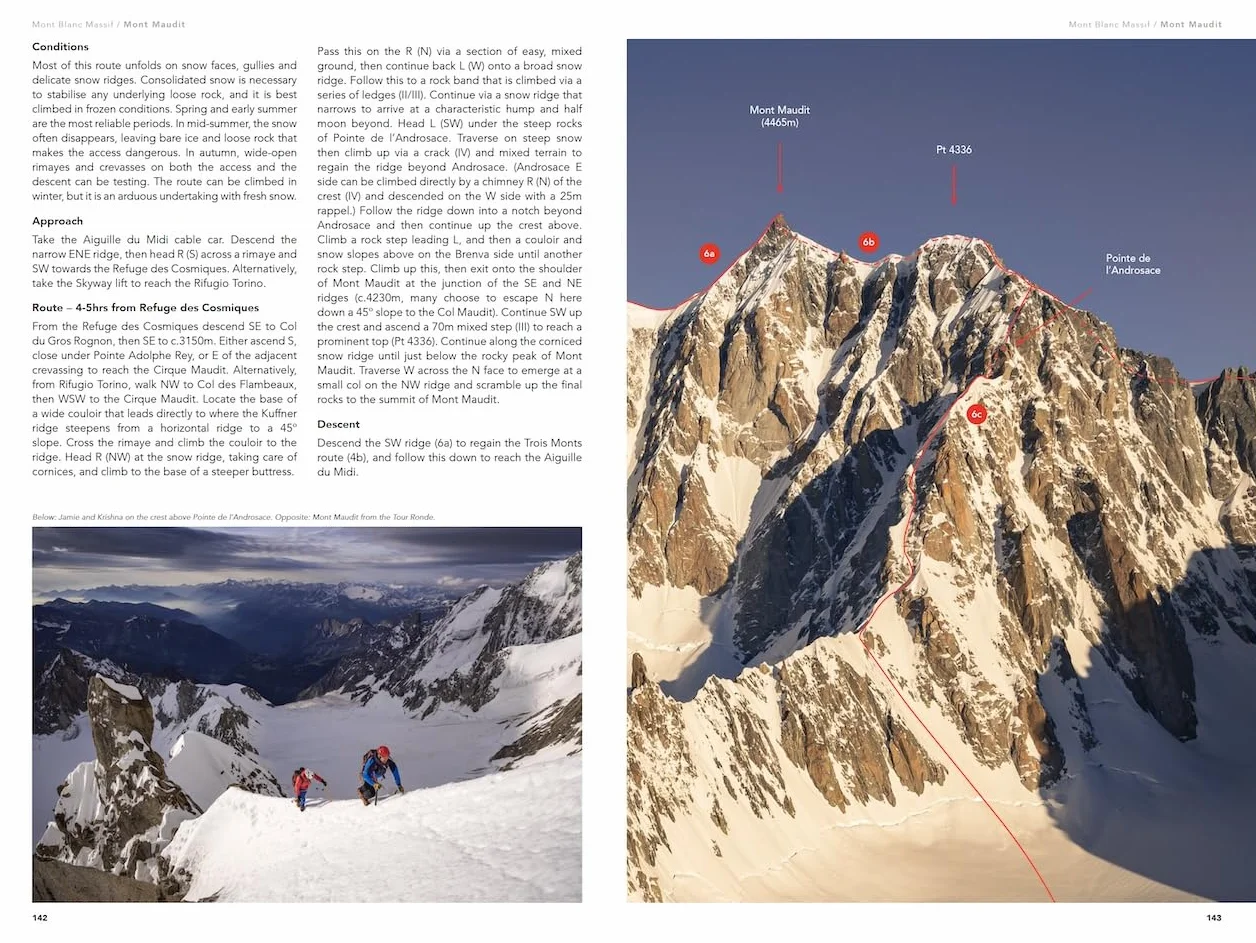 THE 4000M PEAKS OF THE ALPS VOLUME 1: WEST: Selected Alpine Climbs & Ski Mountaineering Routes