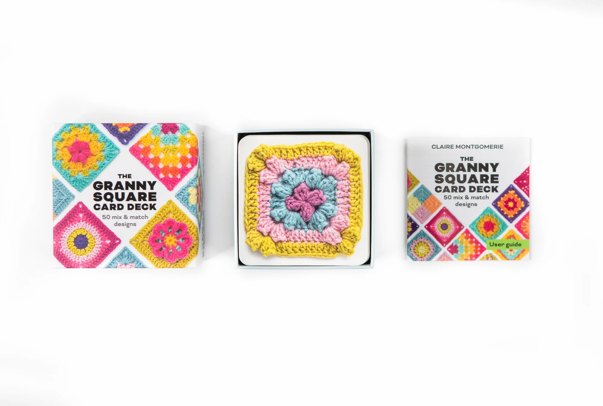 The Granny Square Card Deck: 50 Mix and Match Designs