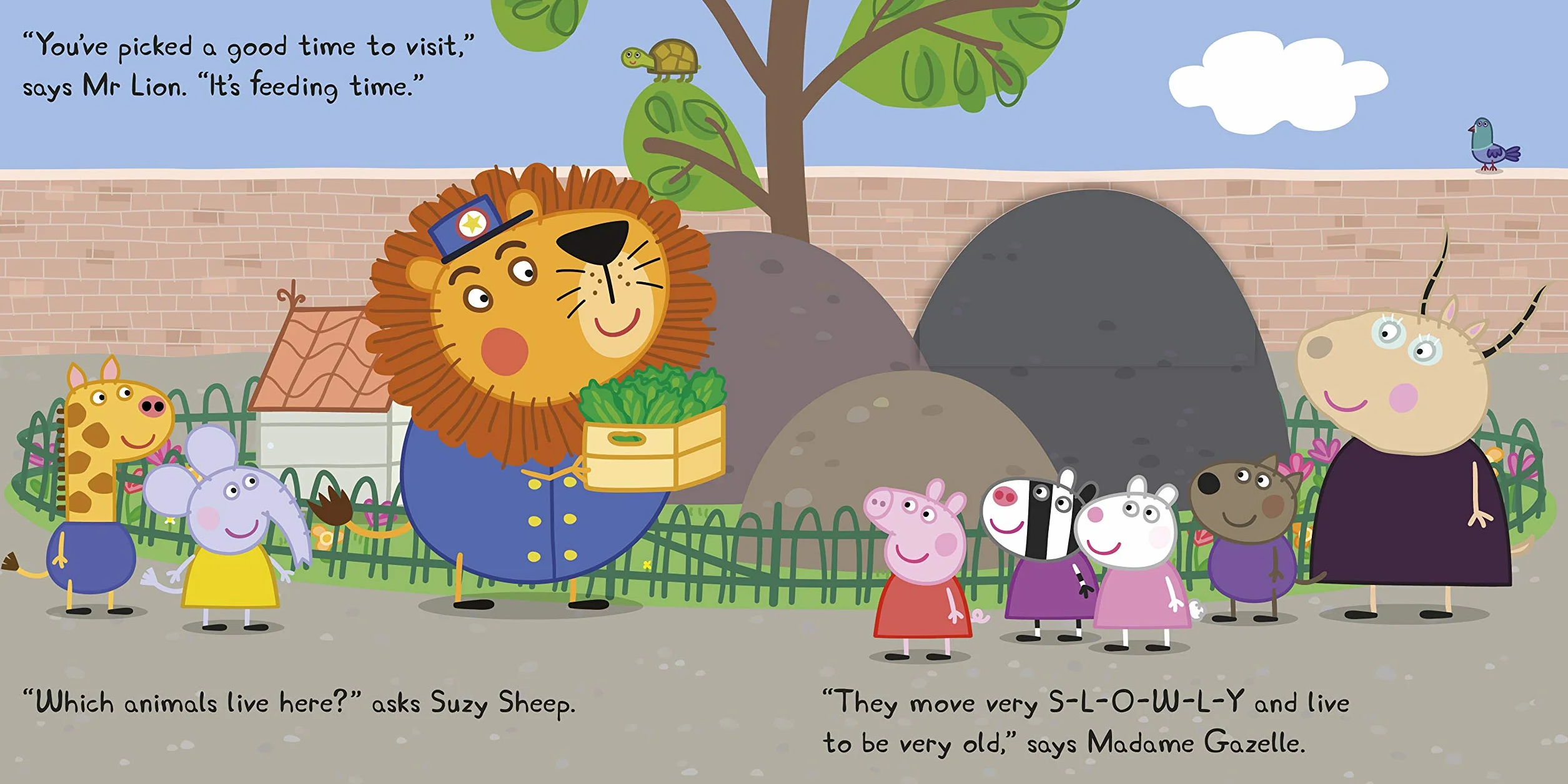 Peppa Pig: At the Zoo: A Lift-the-Flap Book