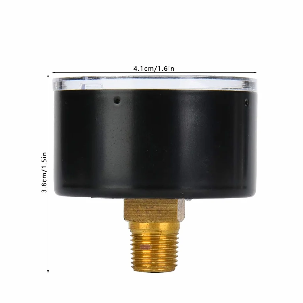 Manometr Mechaniczny NPT 1/8 Cal 0-300Psi 0-20bar do Powietrza Wody