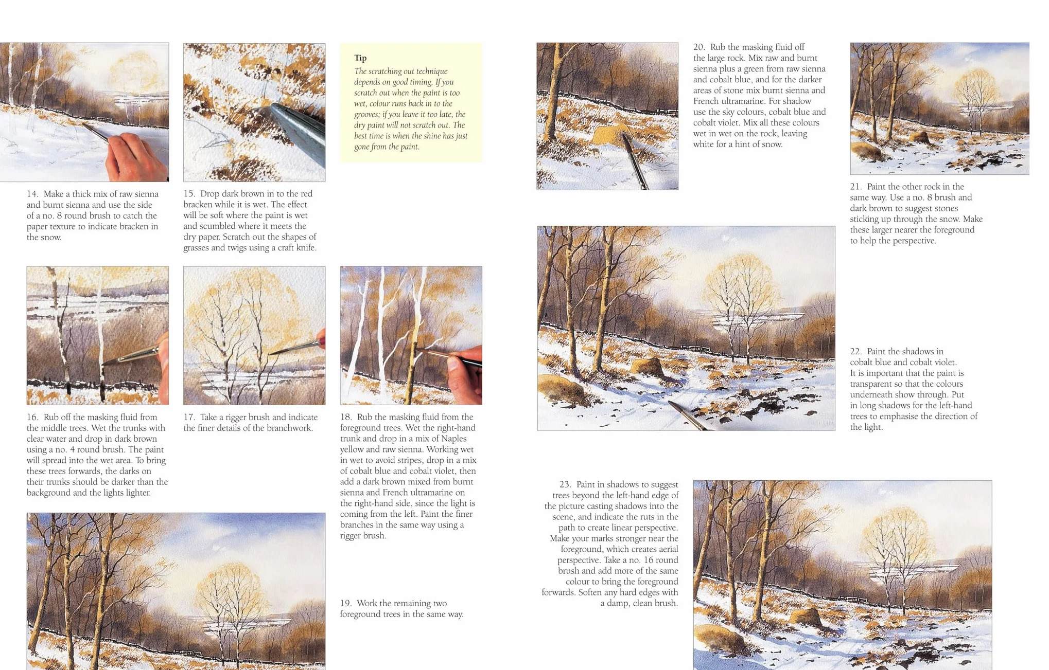 Watercolour Landscapes Step-By-Step