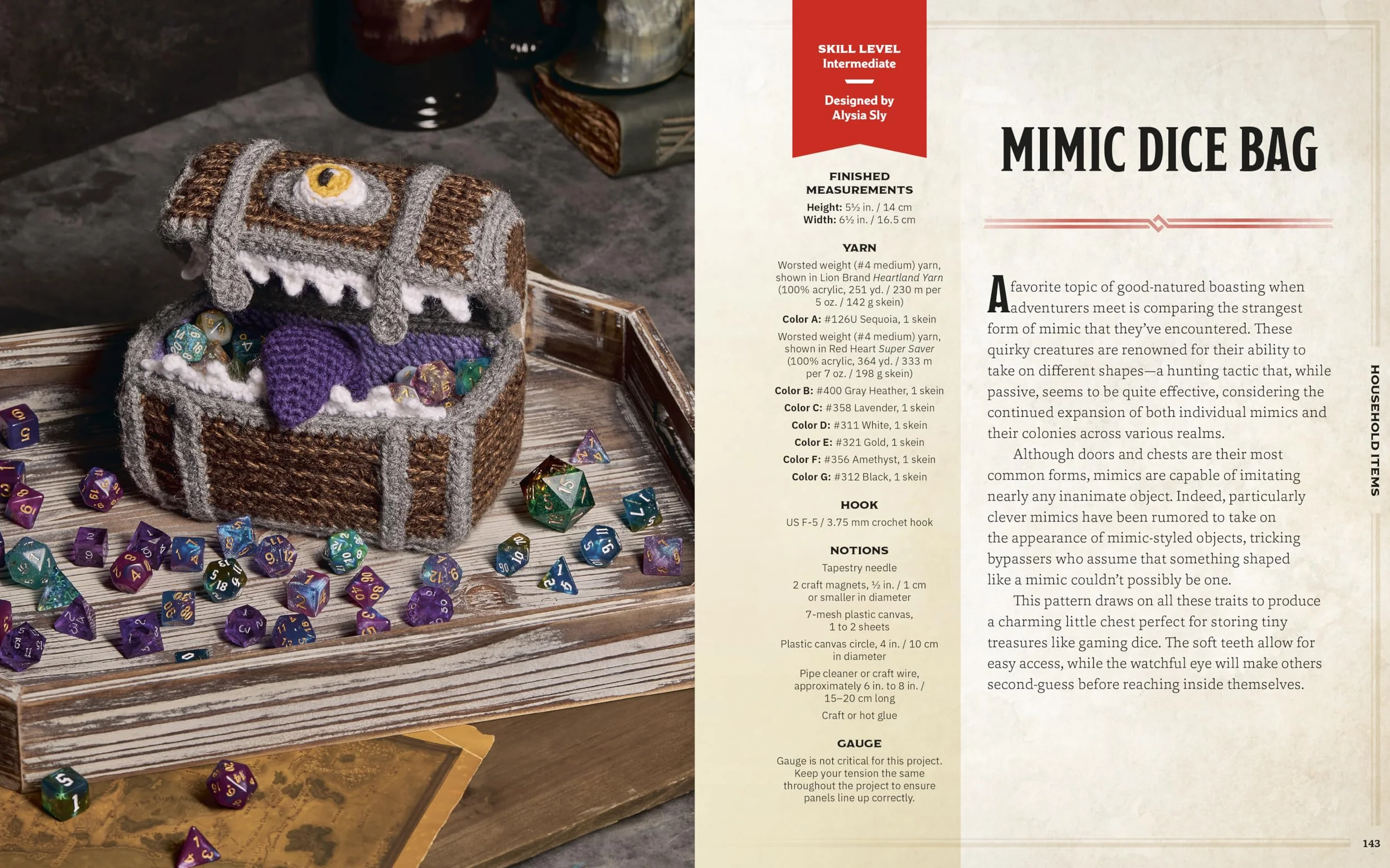 Dungeons & Dragons Crochet: A Book of Many Patterns