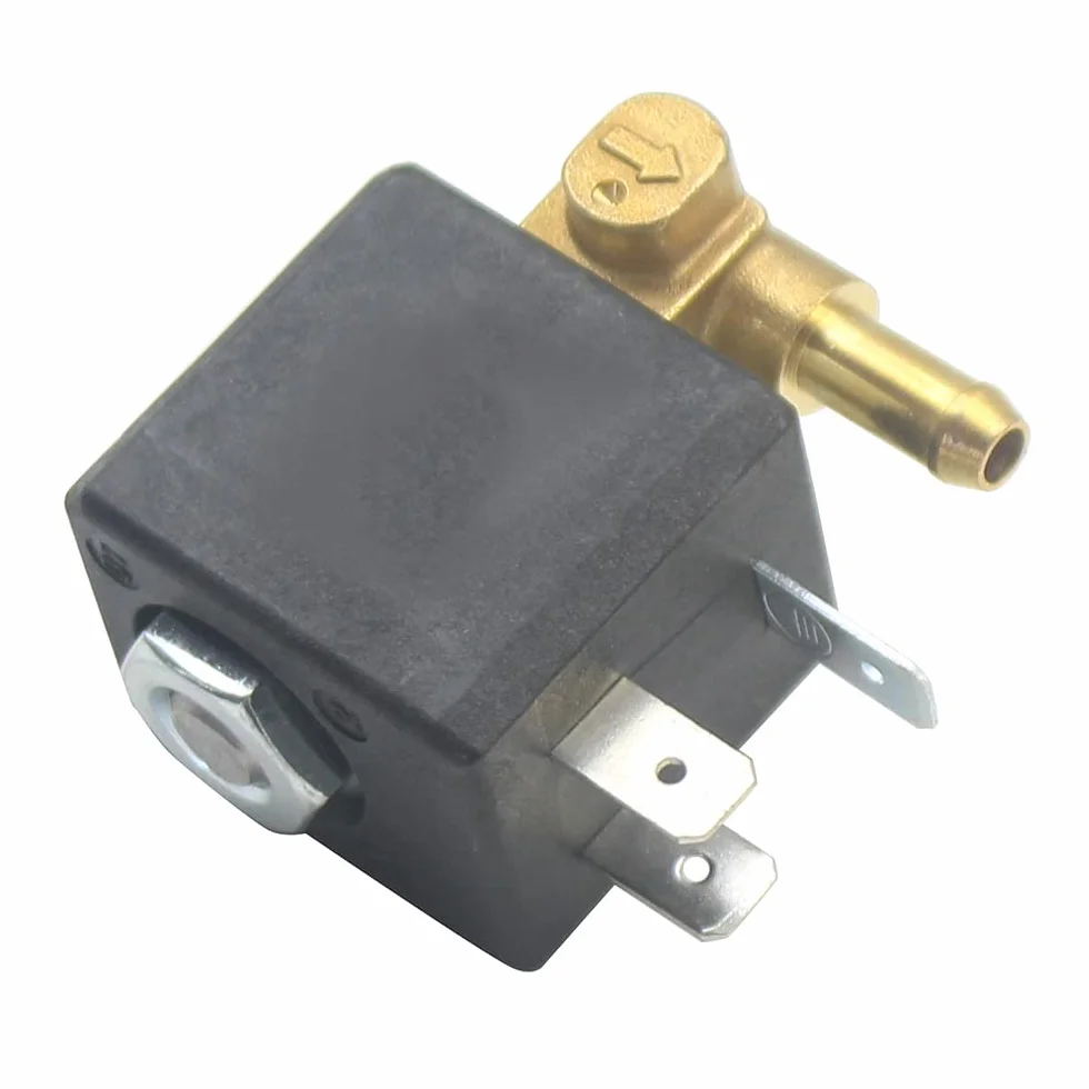 JYZ-4P Normalnie zamknięty 3 mm N/C 2/2-drożny AC 230 V G1/8" mosiężny żelazko parowe zawór elektromagnetyczny do wody pary gazowej