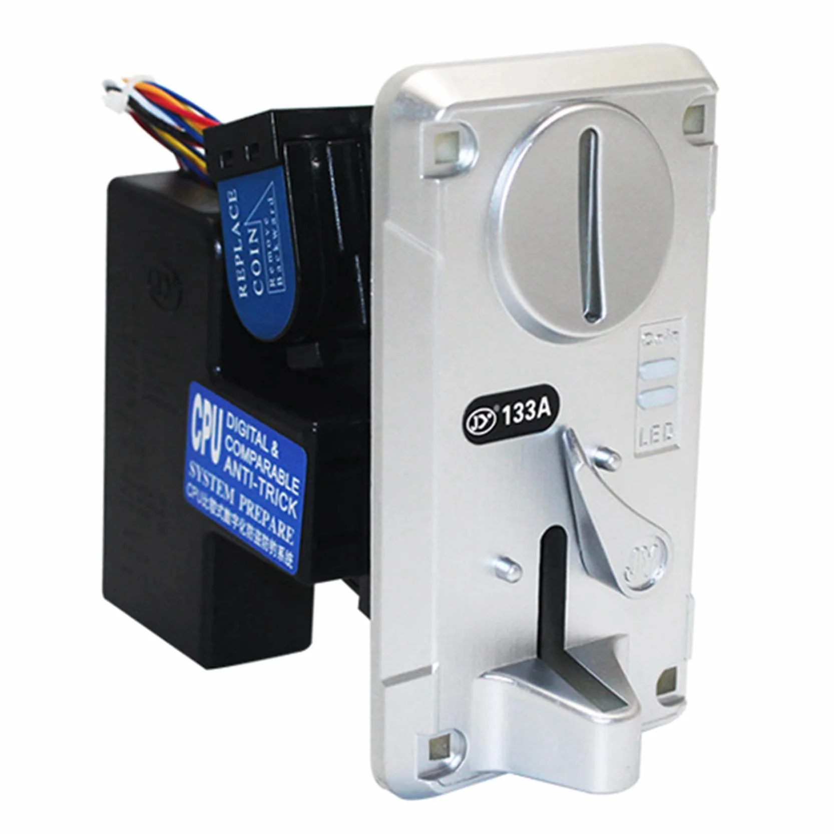2X Coin Acceptor Coin JY133A CPU Arcade Coin Selector do Automatów Zręcznościowych Wymiana Biletów do Gier