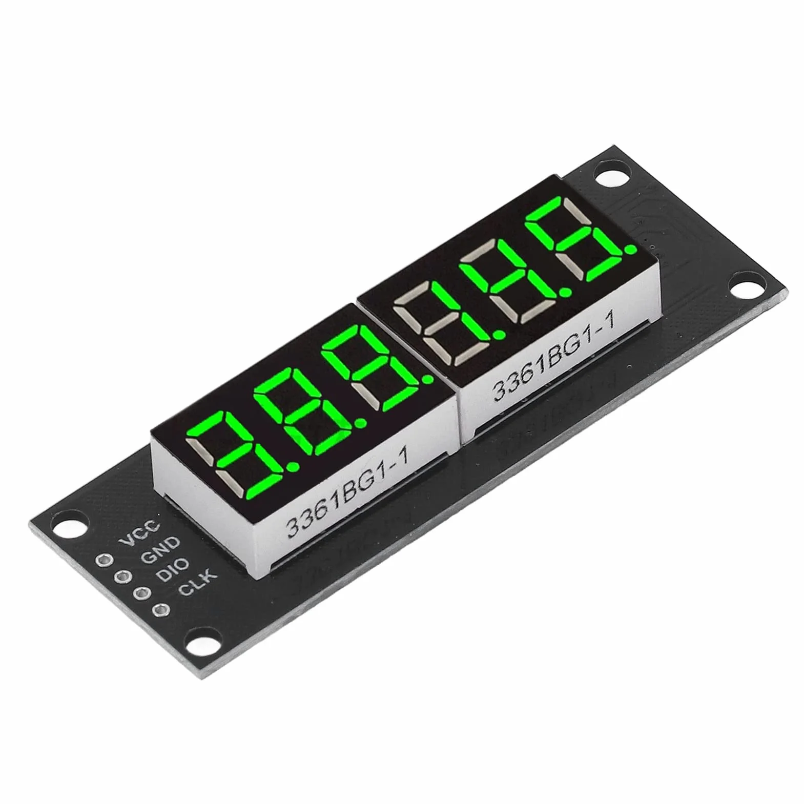 Cyfrowy moduł Wyświetlacza LED Cyfrowy Wyświetlacz LED Tube 0,36 Cala 6 Bitów 7 Segmentów TM1637 Moduł Wyświetlacza Zegara LED z Zielonym światłem Wyświetlacze Segmentowe LED 5 V