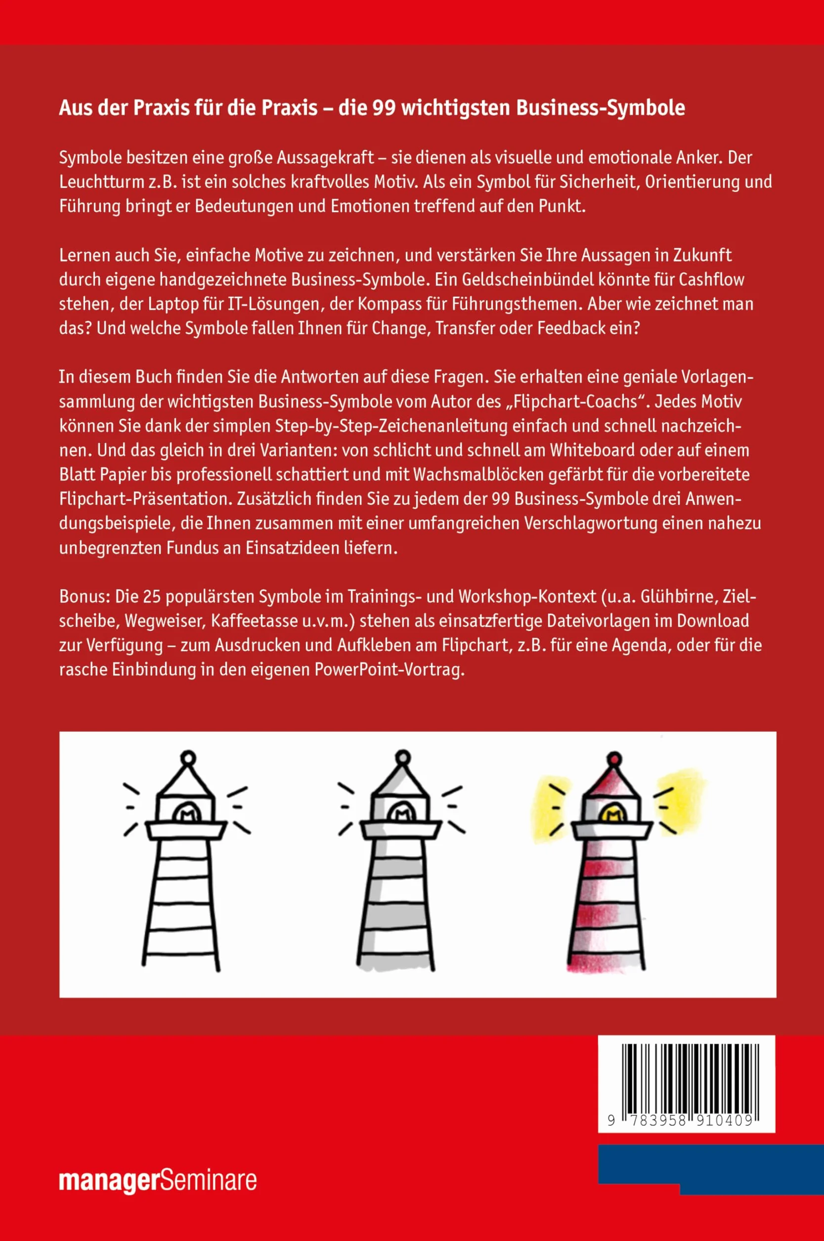 Business-Symbole zeichnen lernen: Flipchart und Whiteboard Motive mit Schritt-für-Schritt-Anleitung