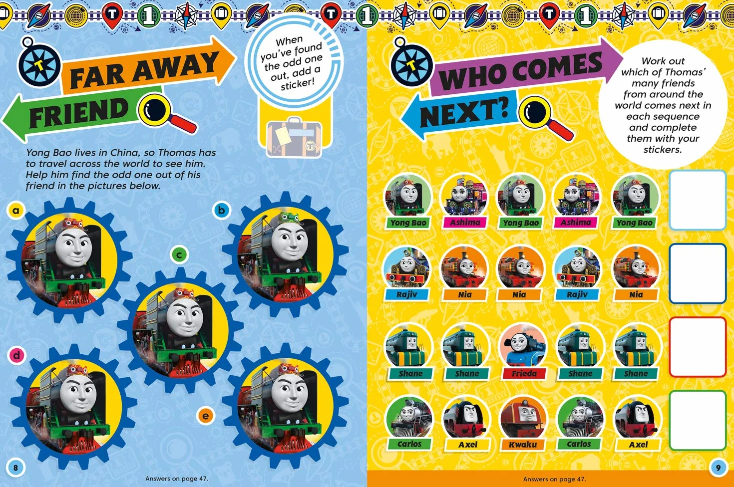 Thomas & Friends: 1001 Stickers: Activity Book for Ages 3-6