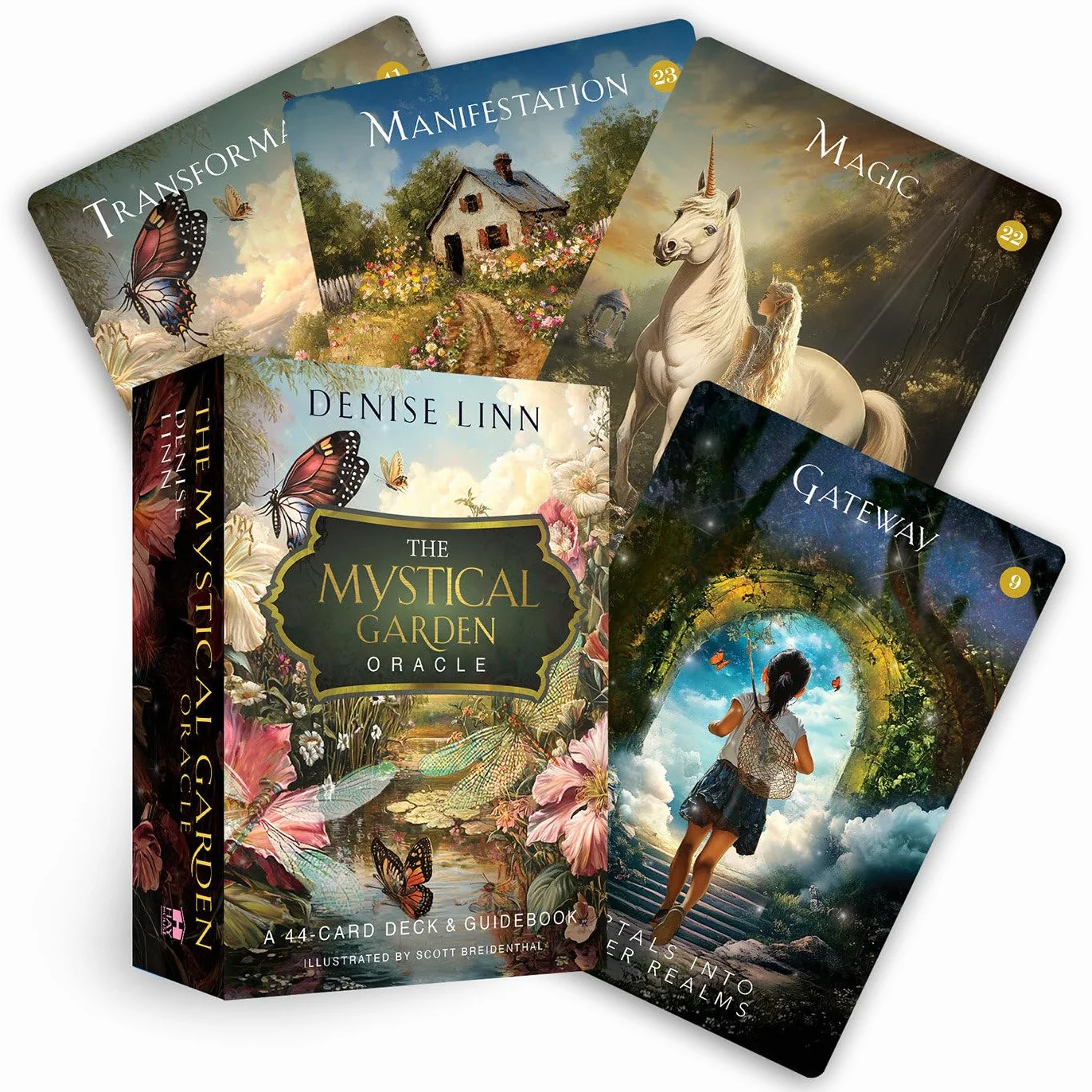 The Mystical Garden Oracle: A 44-Card Deck & Guidebook