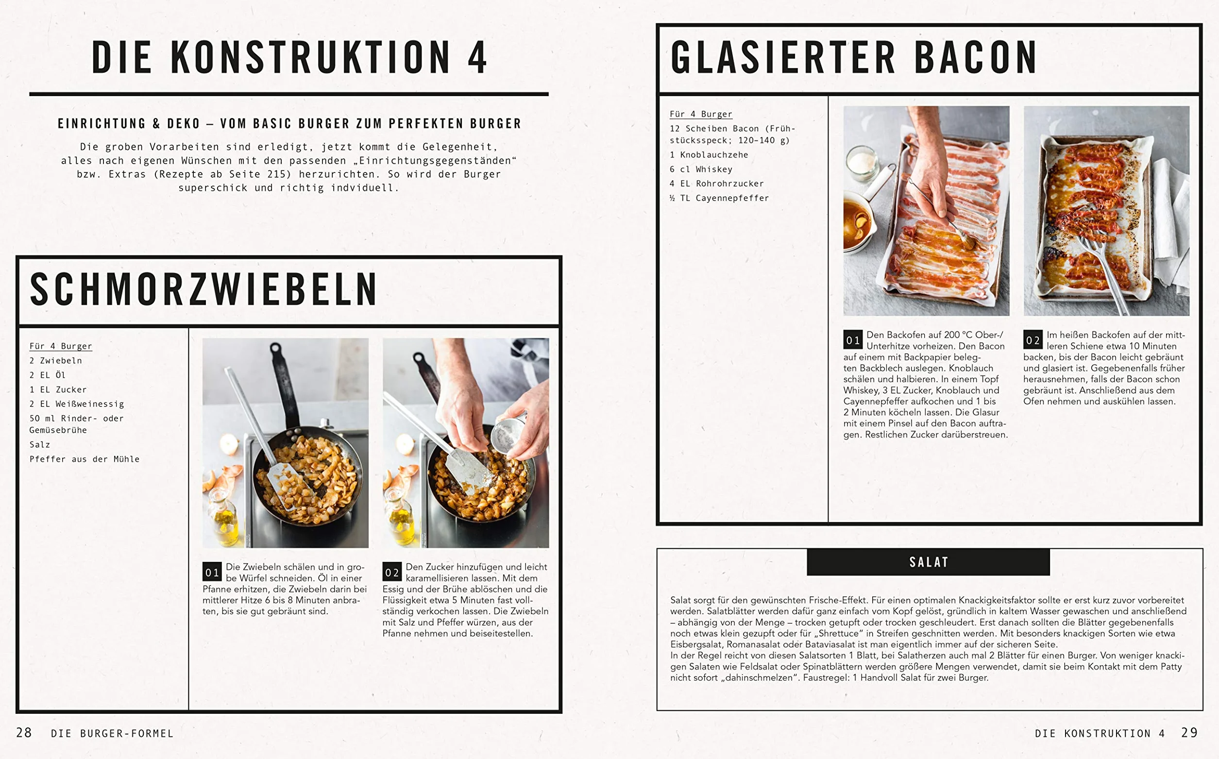 Die Burger-Formel: 70 Burger + 60 Extras