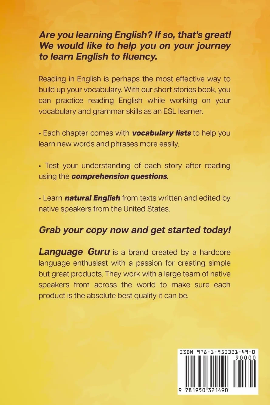 English Short Stories for Beginners and Intermediate Learners: Learn English and Build Your Vocabulary (2nd Edition)