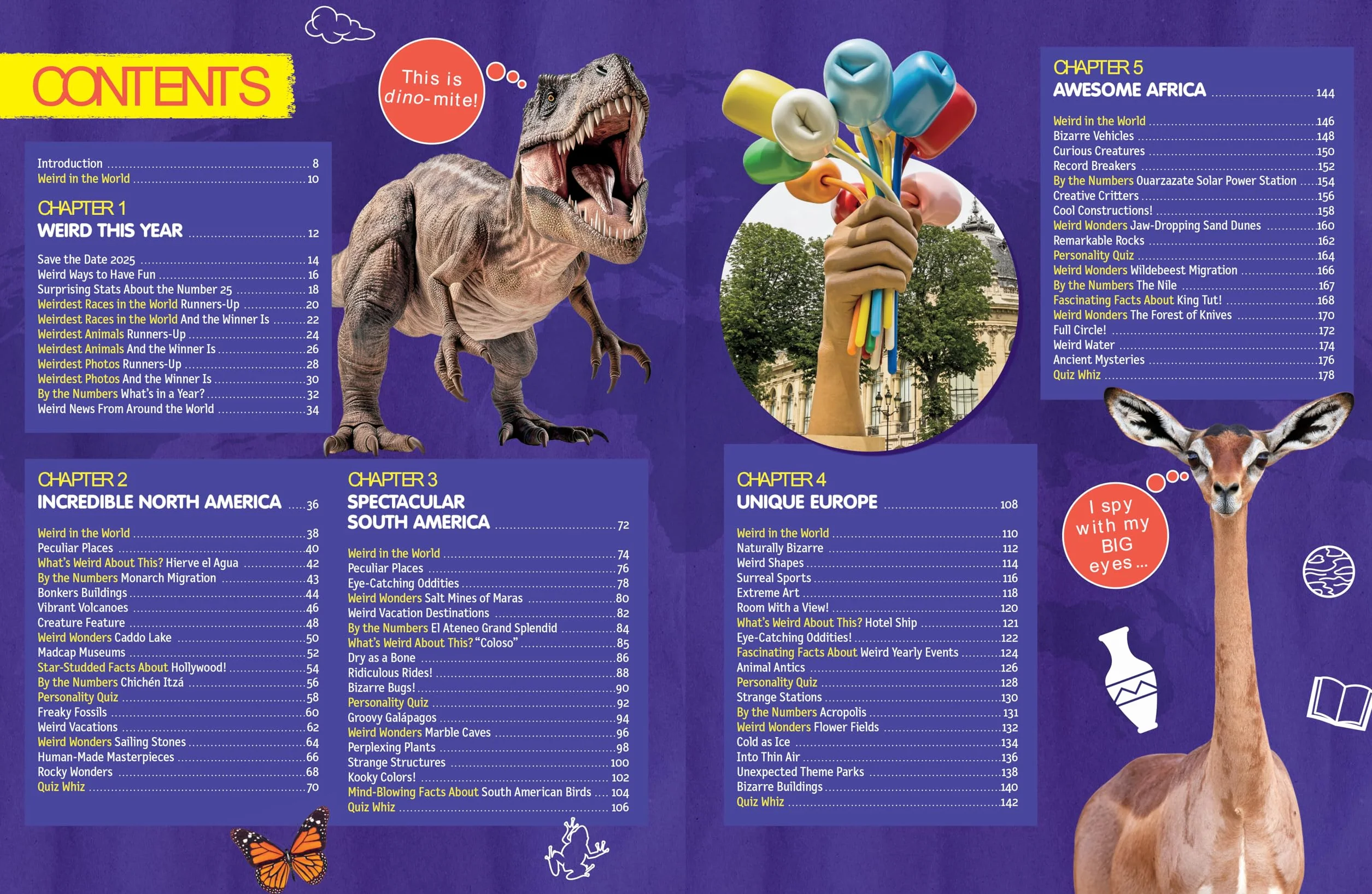Weird But True World 2025: Incredible Facts, Awesome Photos, and Weird Wonders