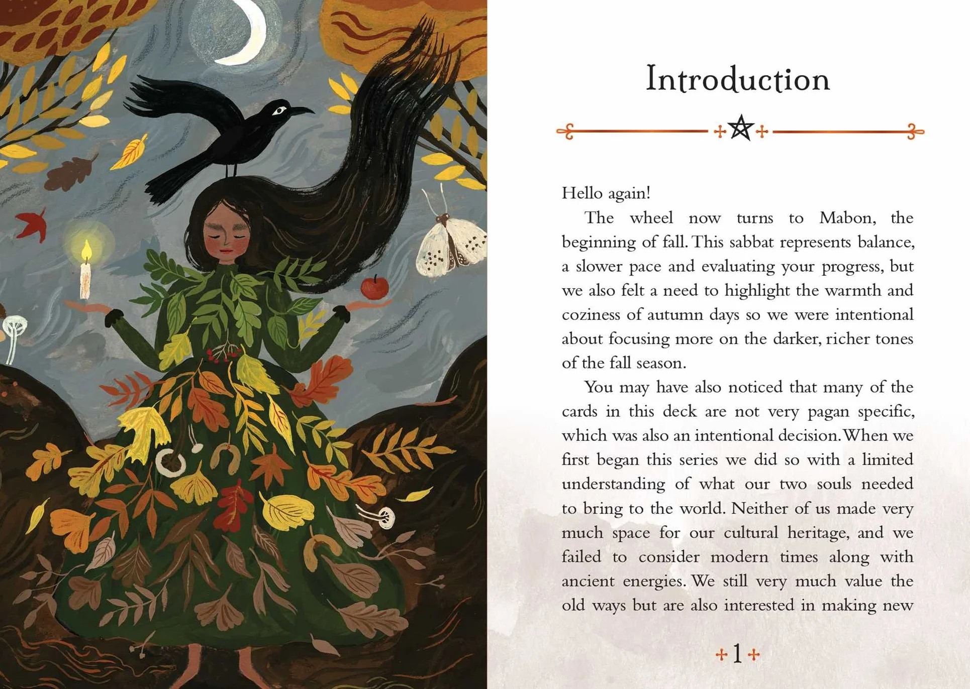 Seasons of the Witch: Mabon: (44 Gilded Cards and 144-Page Full-Color Guidebook)