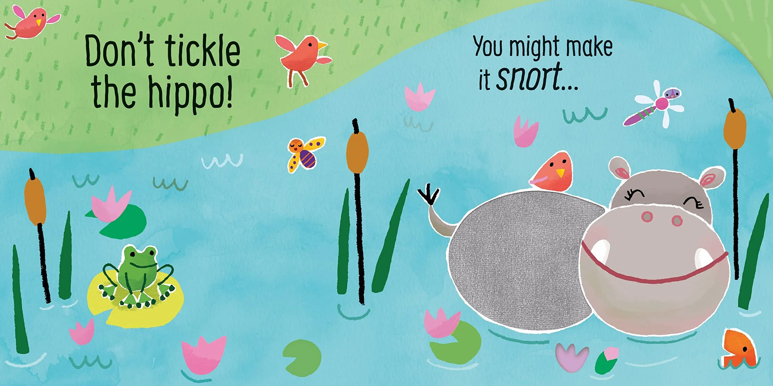 Don't Tickle the Hippo! (Touchy-Feely Sound Books): 1