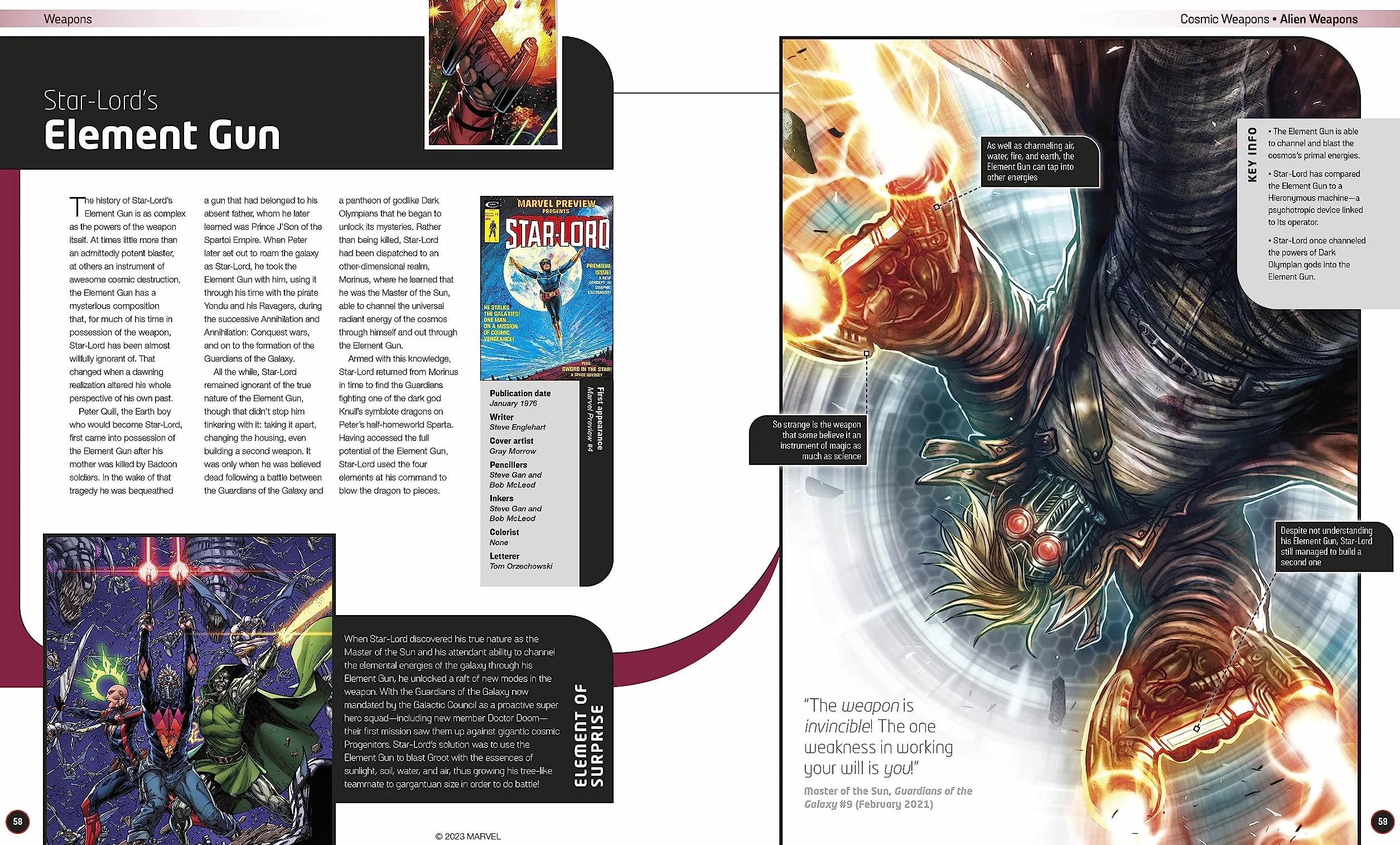 Marvel Arms and Armour: Mightiest Weapons and Technology