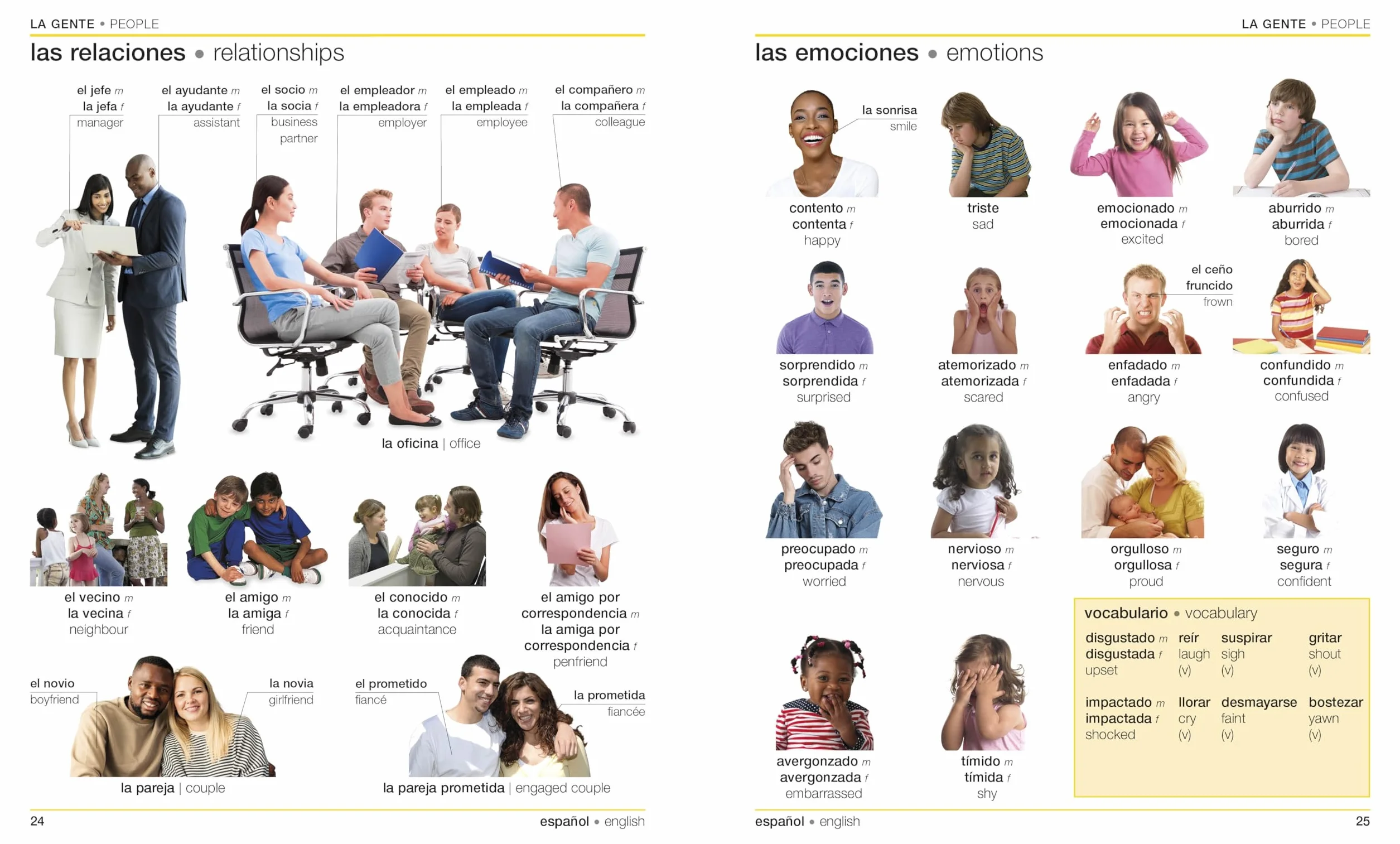 Spanish English Bilingual Visual Dictionary