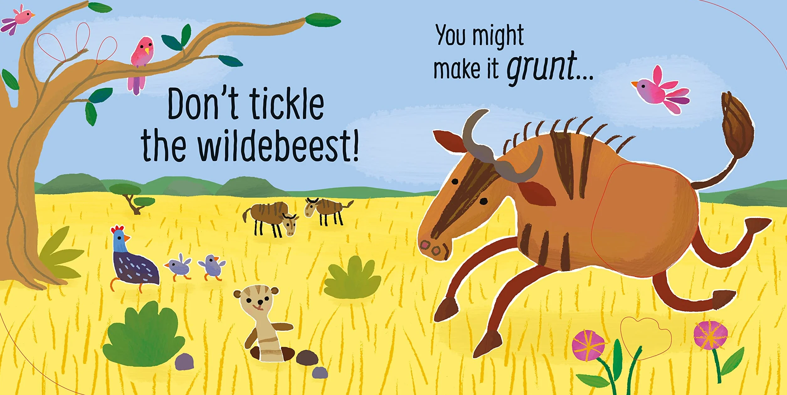 Don't Tickle the Elephant! Touchy-Feely Sound Book